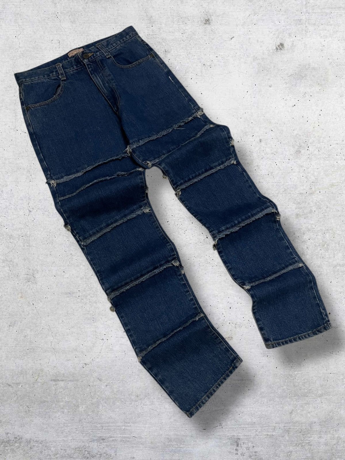 Yasuyuki Ishii VINTAGE YASUYUKI IISHI OG JAPAN DESIGNER ARCHIVE KINKY DENIM Size US 29 - 2 Thumbnail
