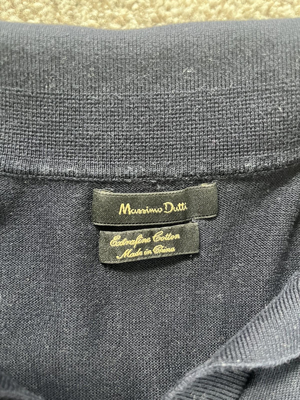 Massimo Dutti Polo Shirt Size US L / EU 52-54 / 3 - 2 Thumbnail