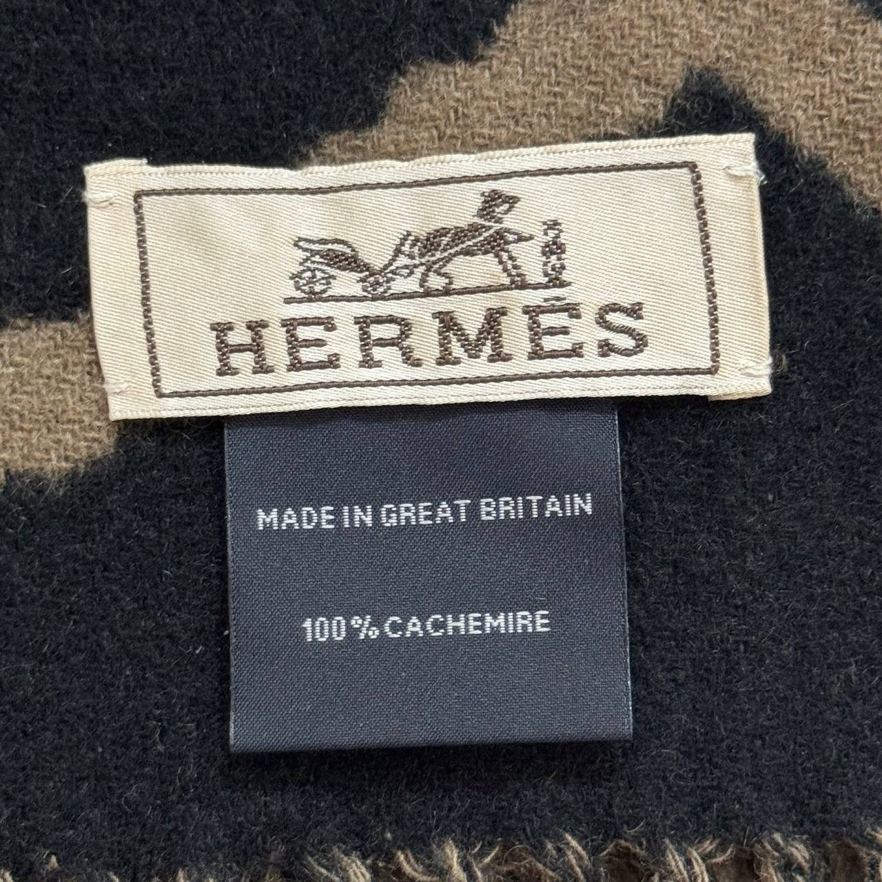 Hermes Vintage HERMES Cashmere Scarf Size ONE SIZE - 8 Thumbnail