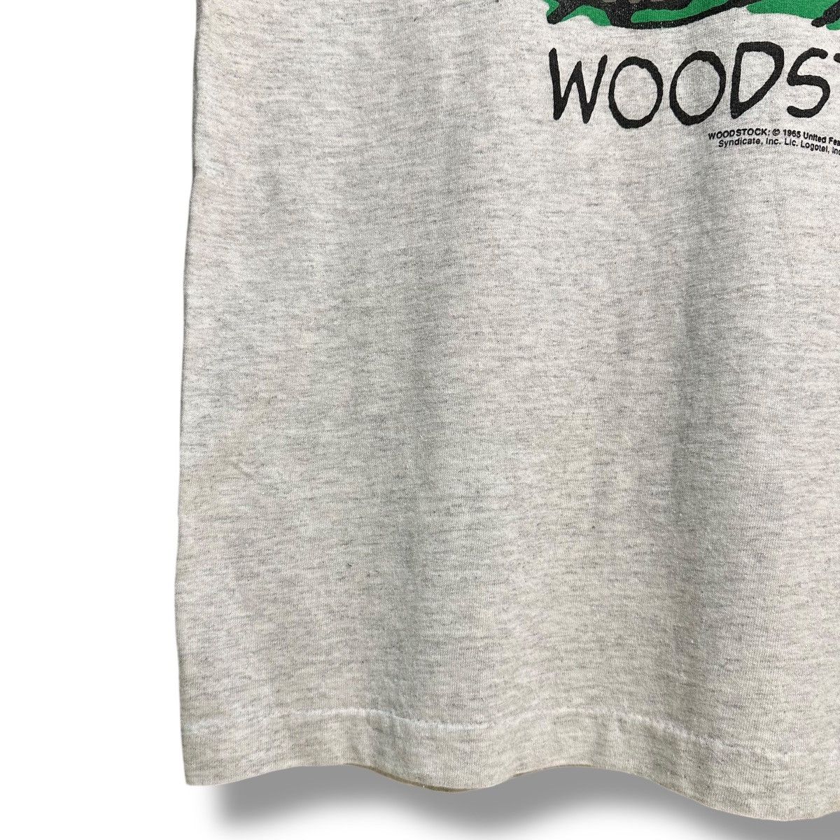 Vintage Vintage Peanuts x Woodstock 1969 Promo Tshirt Size US L / EU 52-54 / 3 - 8 Thumbnail