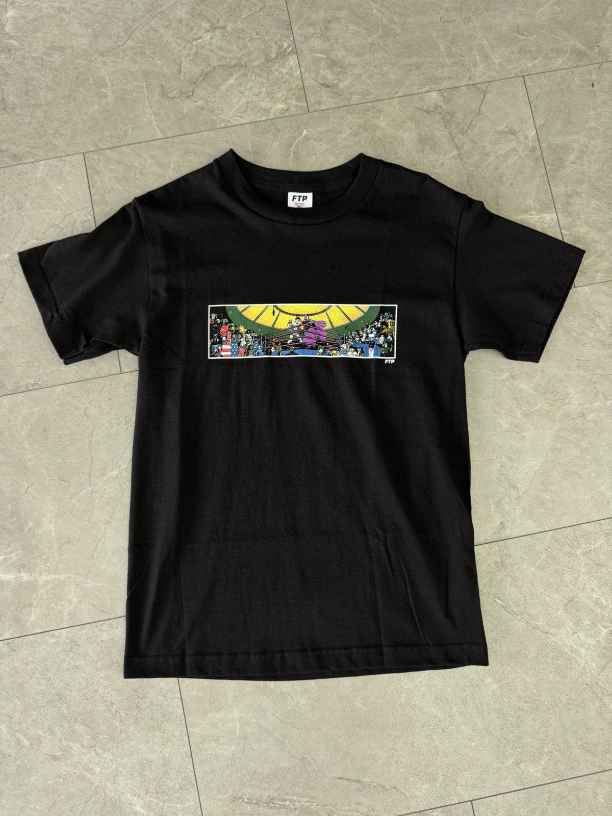Fuck The Population FTP Fight Night Boxing Tee Size US S / EU 44-46 / 1 - 1 Thumbnail