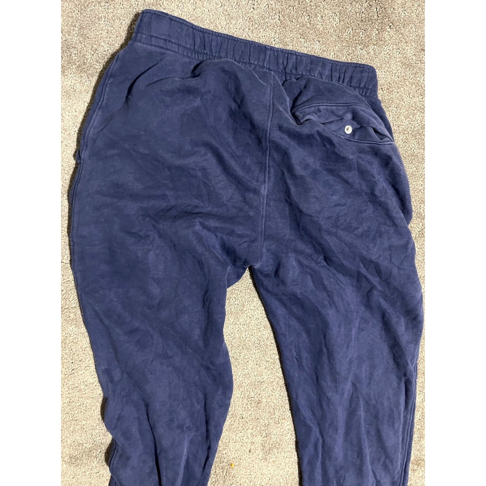 Nike Nike Sportswear Club Fleece Sweatpants Mens Small Blue BV2737 410 Cuff Ankles Regular Fit Pants Size US 29 - 5 Thumbnail