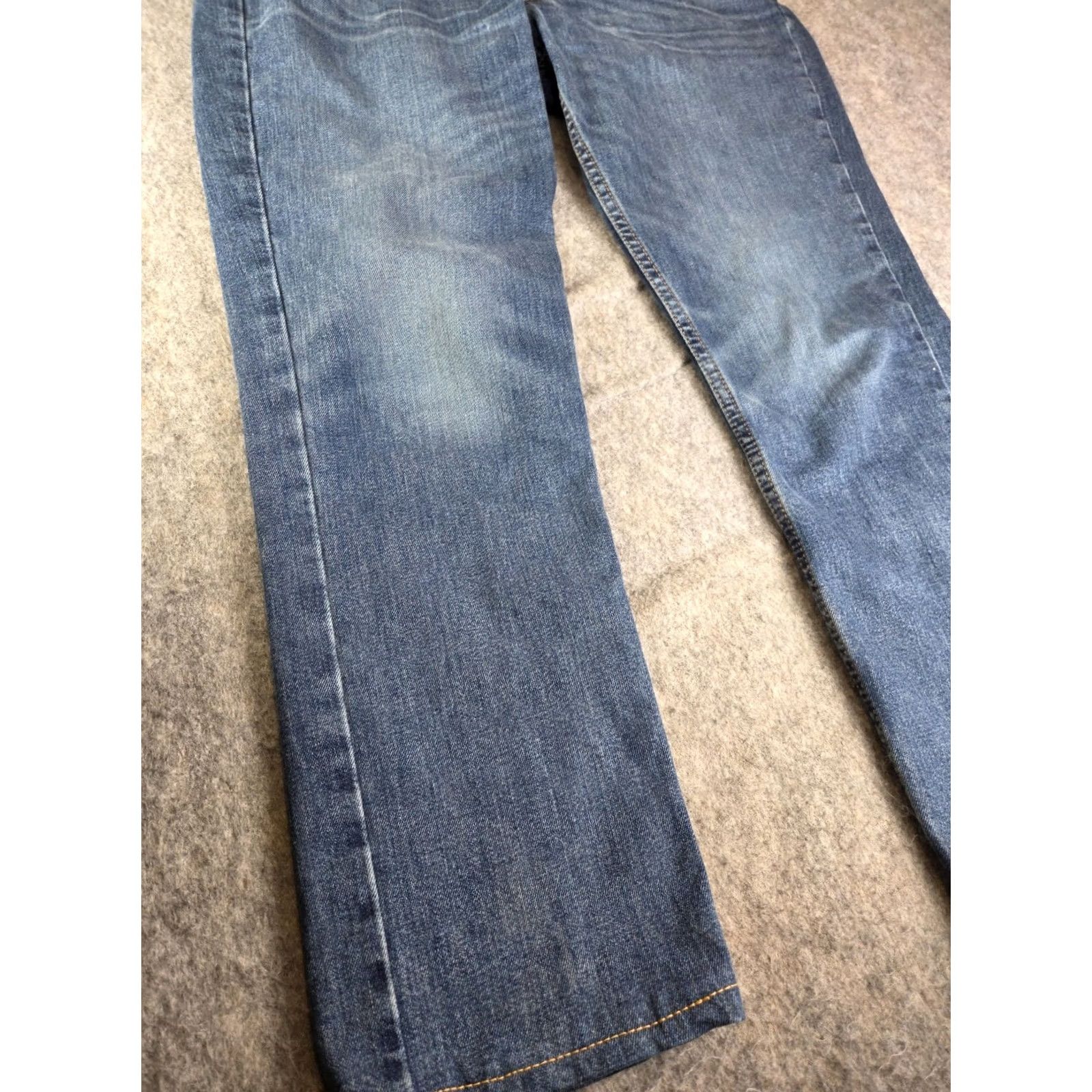 Levi's Levi's 511 Jeans Mens 36x30 Blue Medium Wash Cotton Straight Denim Size US 34 / EU 50 - 2 Thumbnail