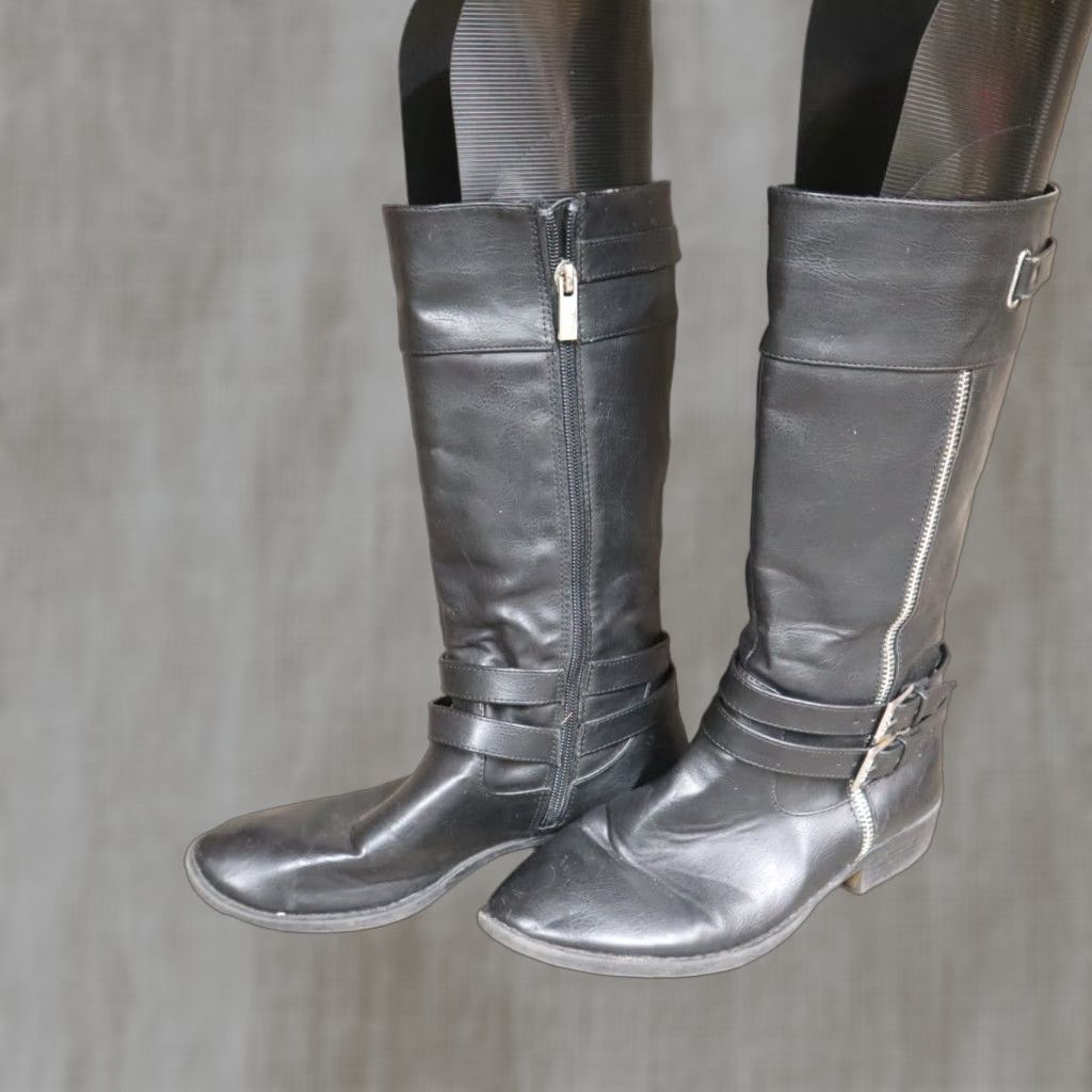 Kenneth Cole Reaction Kenneth Cole Black Dress Boots Chloe Wonder Women's Size 4.5 Size S / US 4 / IT 40 - 1 Thumbnail