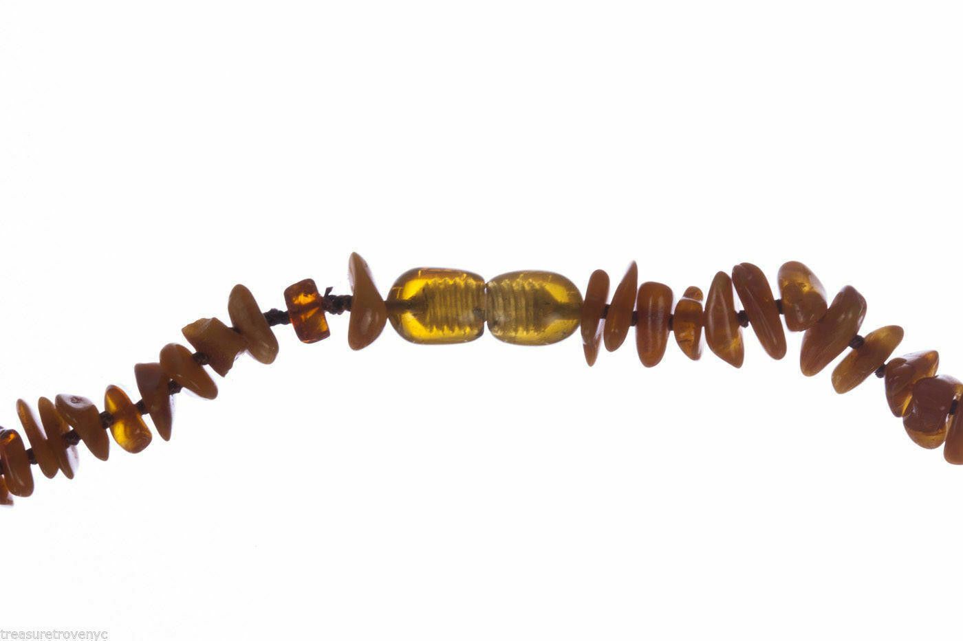 Designer Baltic Amber Chip Bead Flapper Necklace Size ONE SIZE - 5 Thumbnail