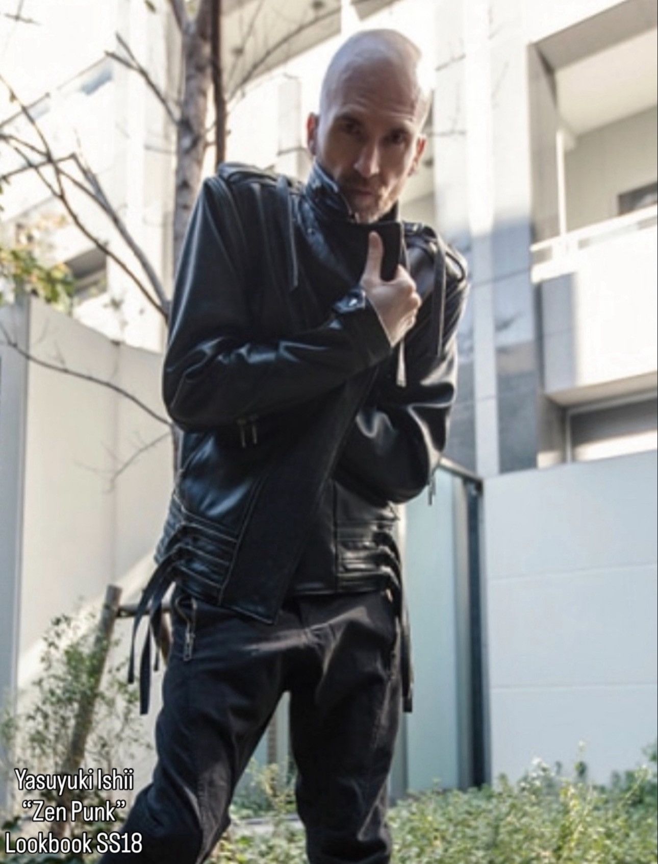 Yasuyuki Ishii Yasuyuki Ishii SS18 “Zen Punk” Leather Jacket Size US L / EU 52-54 / 3 - 12 Thumbnail