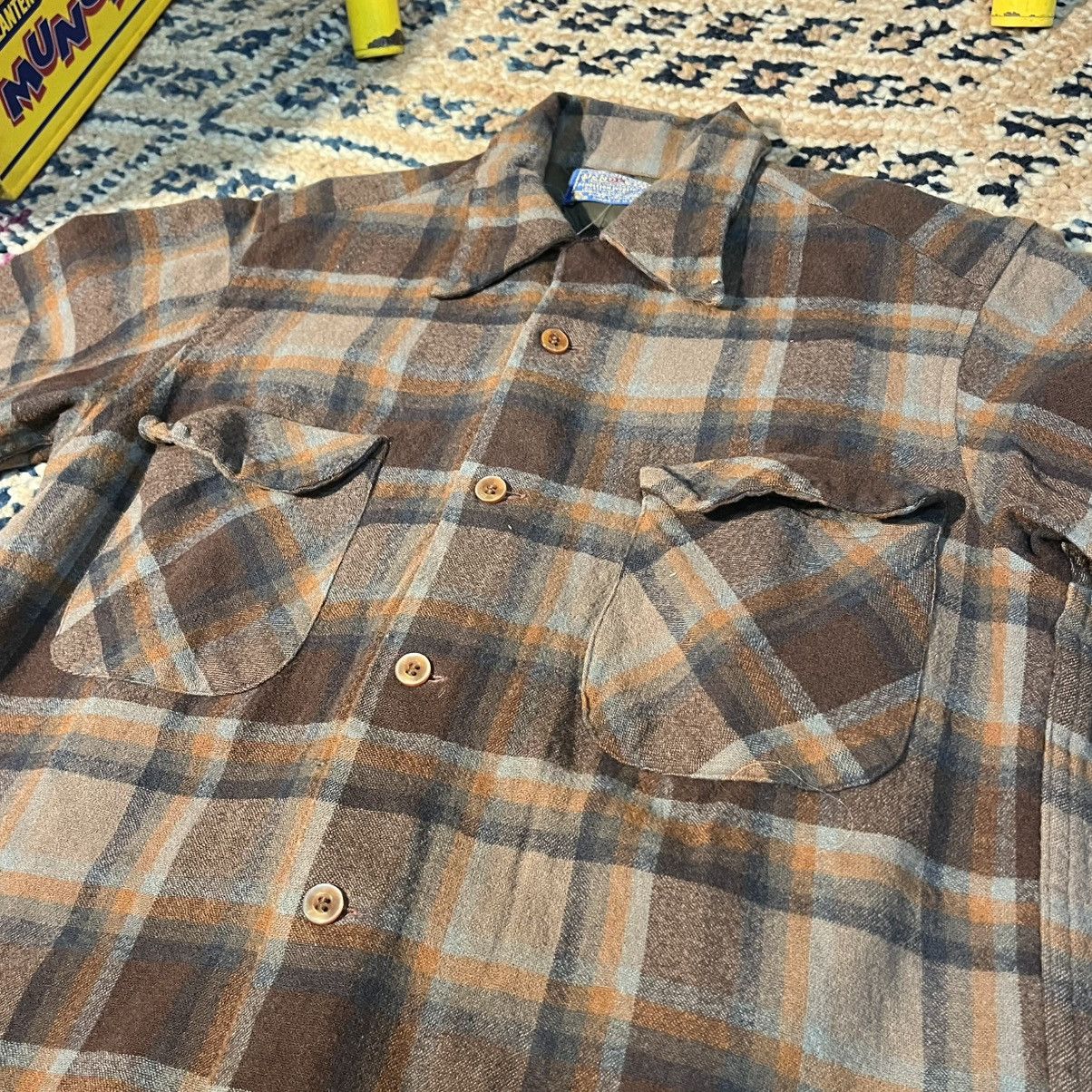 Pendleton Vintage Pendleton “Boardwalk” Short Sleeved Flannel Shirt Size US M / EU 48-50 / 2 - 3 Thumbnail