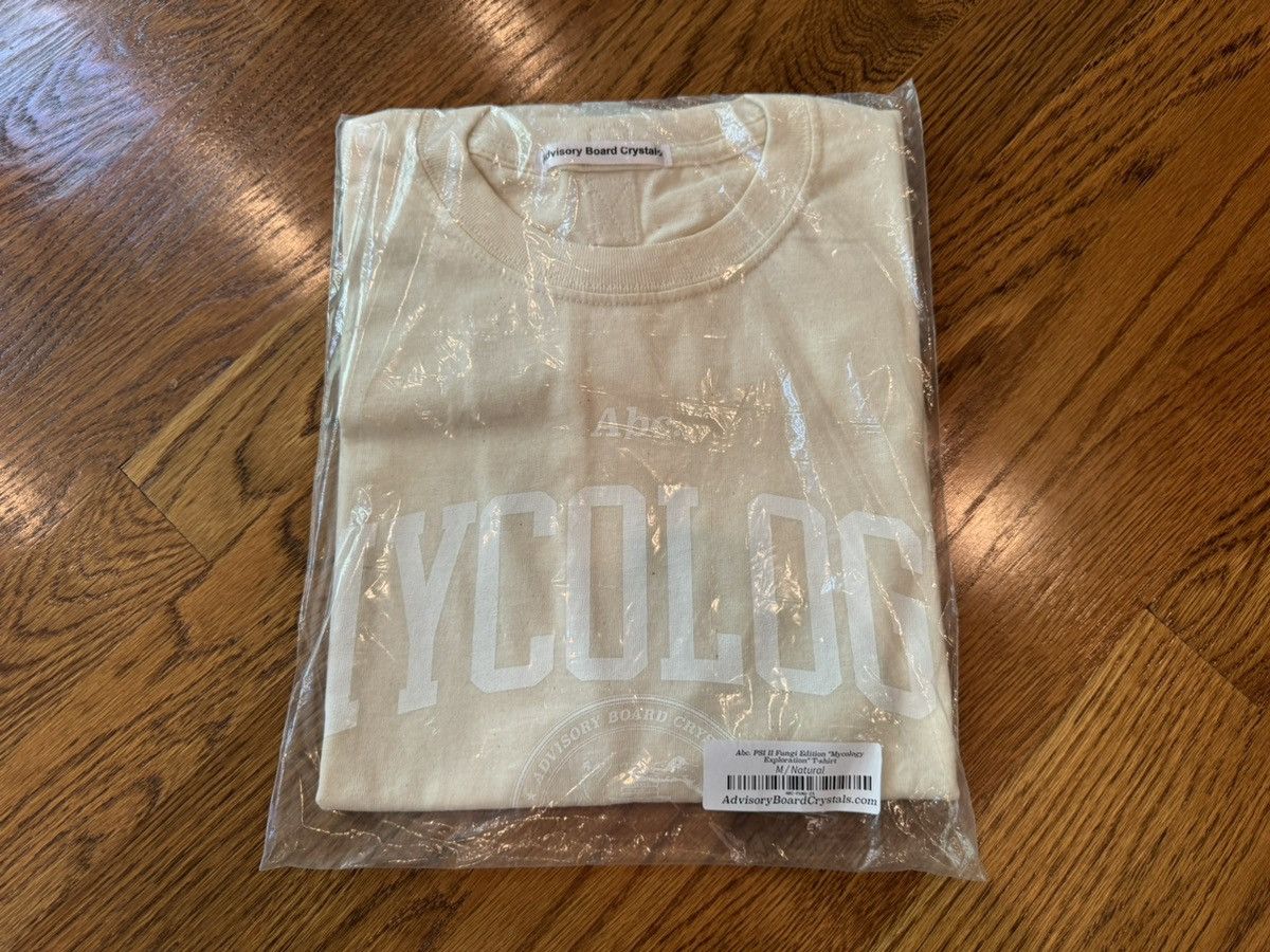 Advisory Board Crystals Medium Fungi Mycology Exploration Tee Natural Shirt Abc 123. Size US M / EU 48-50 / 2 - 2 Thumbnail
