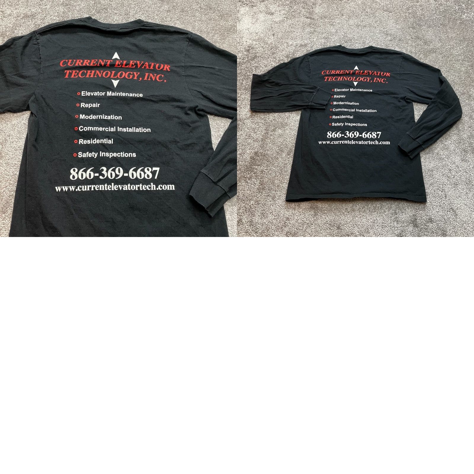 Port & Company Port & Company Shirt Adult Medium Essential Tee Black Pocket Long Sleeve Cotton Size US M / EU 48-50 / 2 - 8 Thumbnail