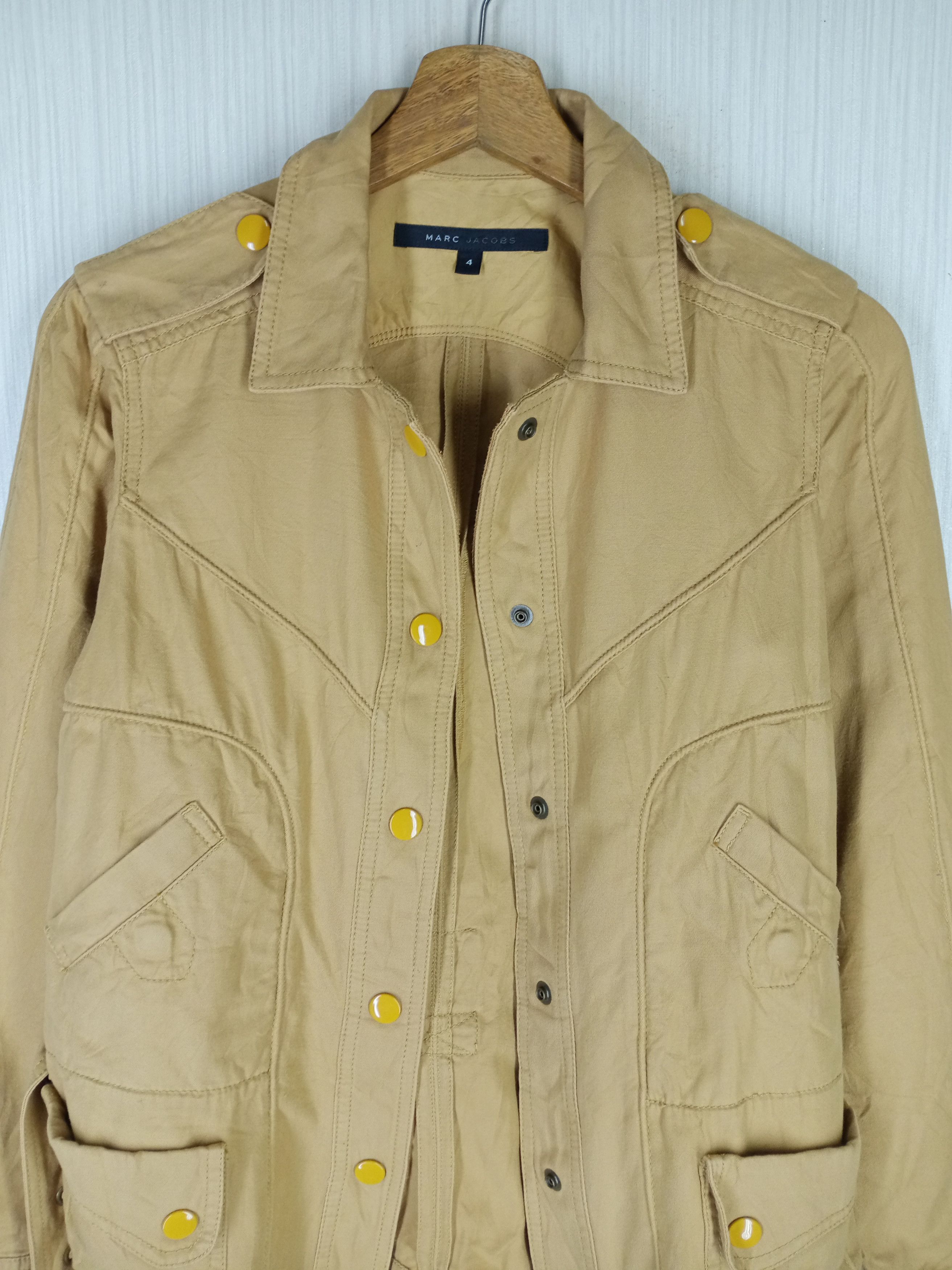 Marc Jacobs Rare Marc Jacob Nice Design Coat Jacket Size US S / EU 44-46 / 1 - 7 Thumbnail