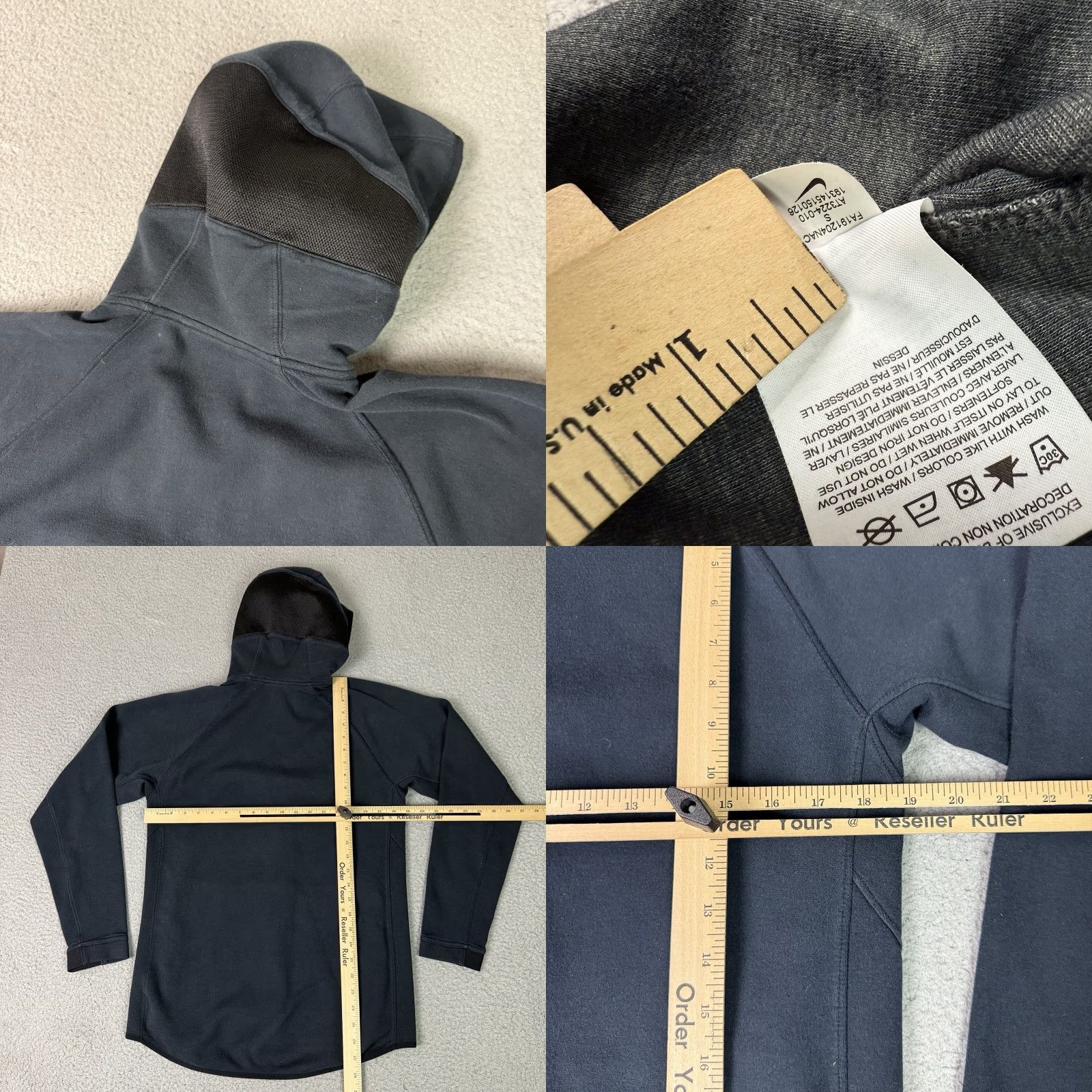 Nike VINTAGE Nike Hoodie Mens S Black Full Zip Dri Fit Showtime Basketball Sweatshirt Size US S / EU 44-46 / 1 - 8 Thumbnail