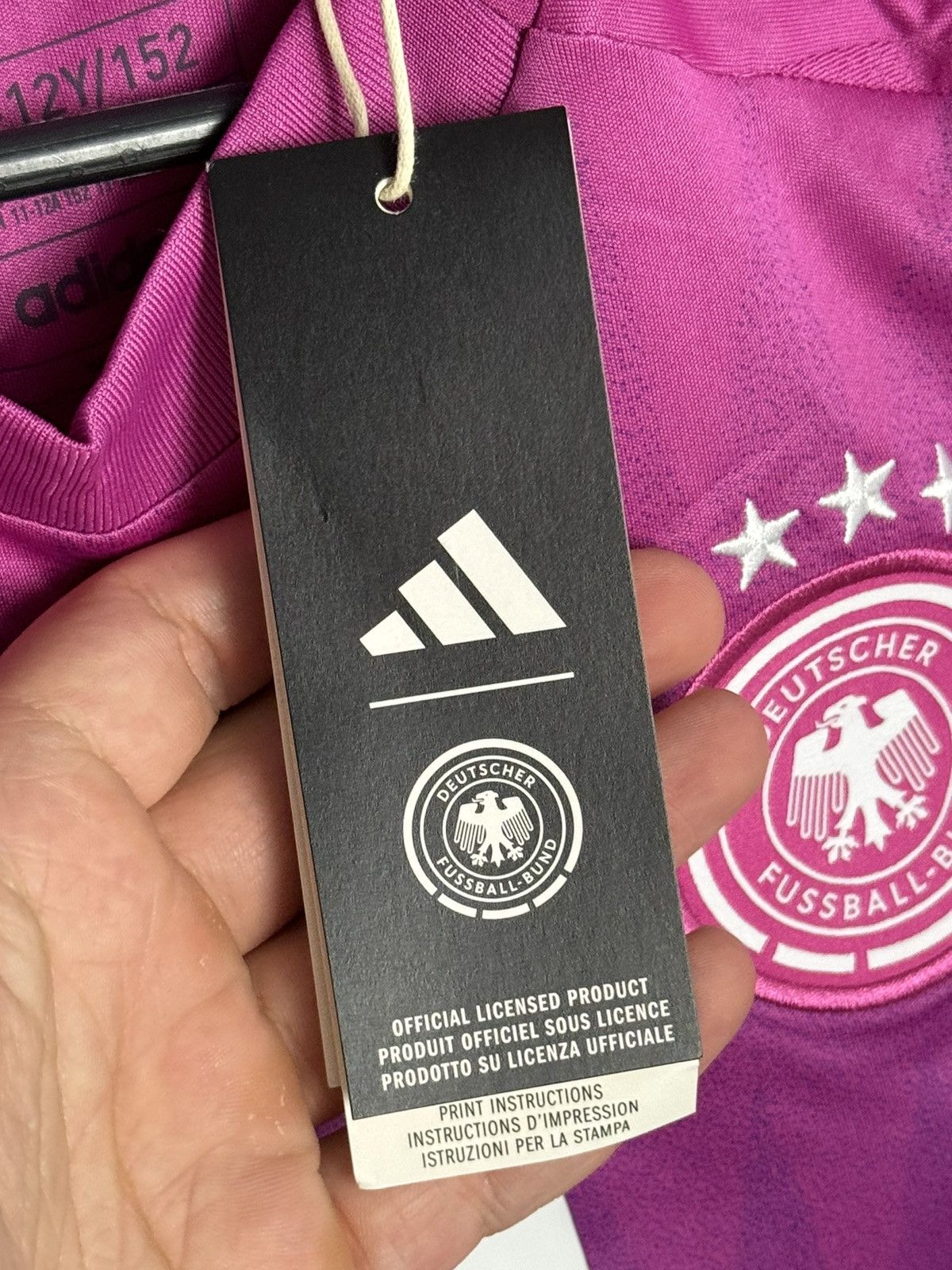 Adidas KIDS New Germany 24/25 Away Kroos Football Jersey T-Shirt Size US XS / EU 42 / 0 - 10 Thumbnail