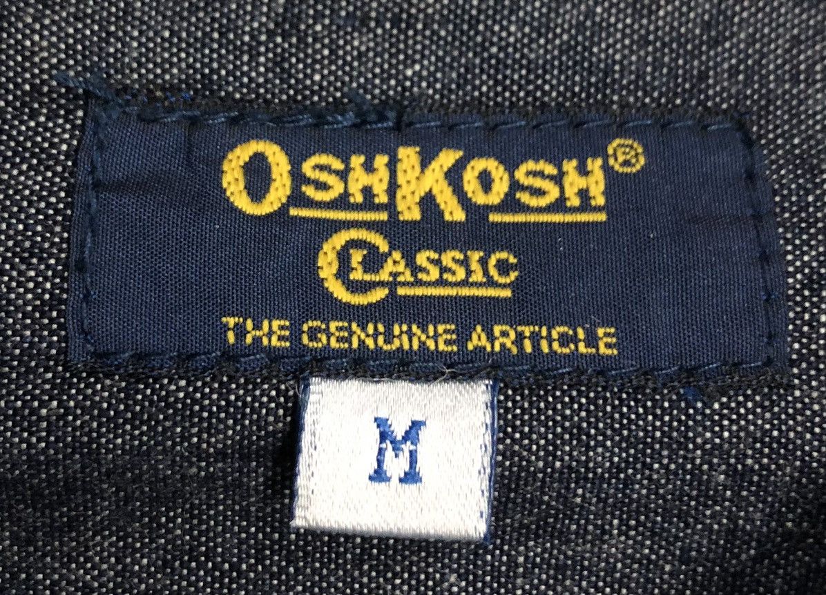 Oshkosh OshKosh Classic Zip Denim Jacket Workwear Type II Style Size US M / EU 48-50 / 2 - 13 Thumbnail