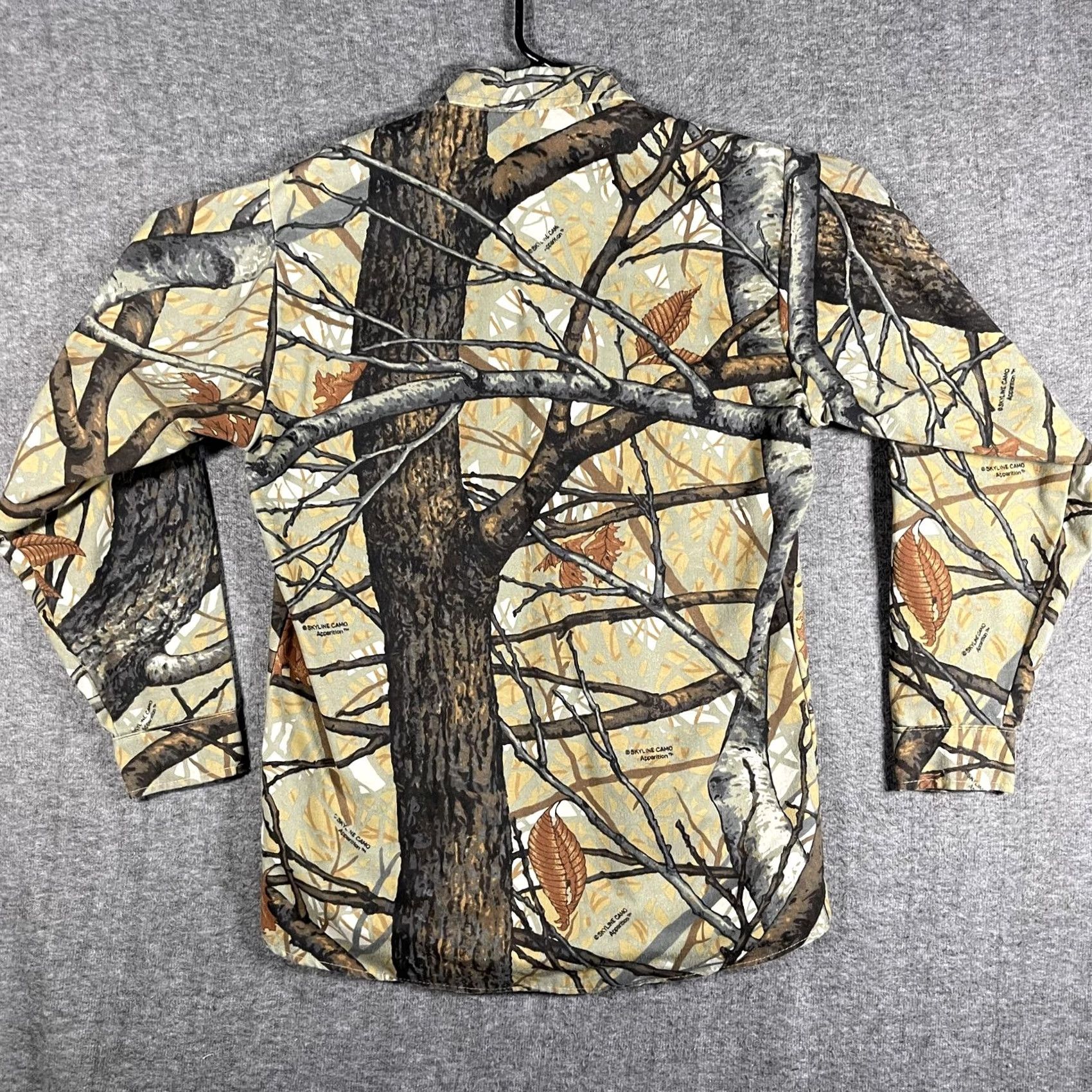 IDEA VINTAGE Ideal Shirt Mens Medium Camouflage Button Up Hunting USA Long Sleeve Size US M / EU 48-50 / 2 - 3 Thumbnail