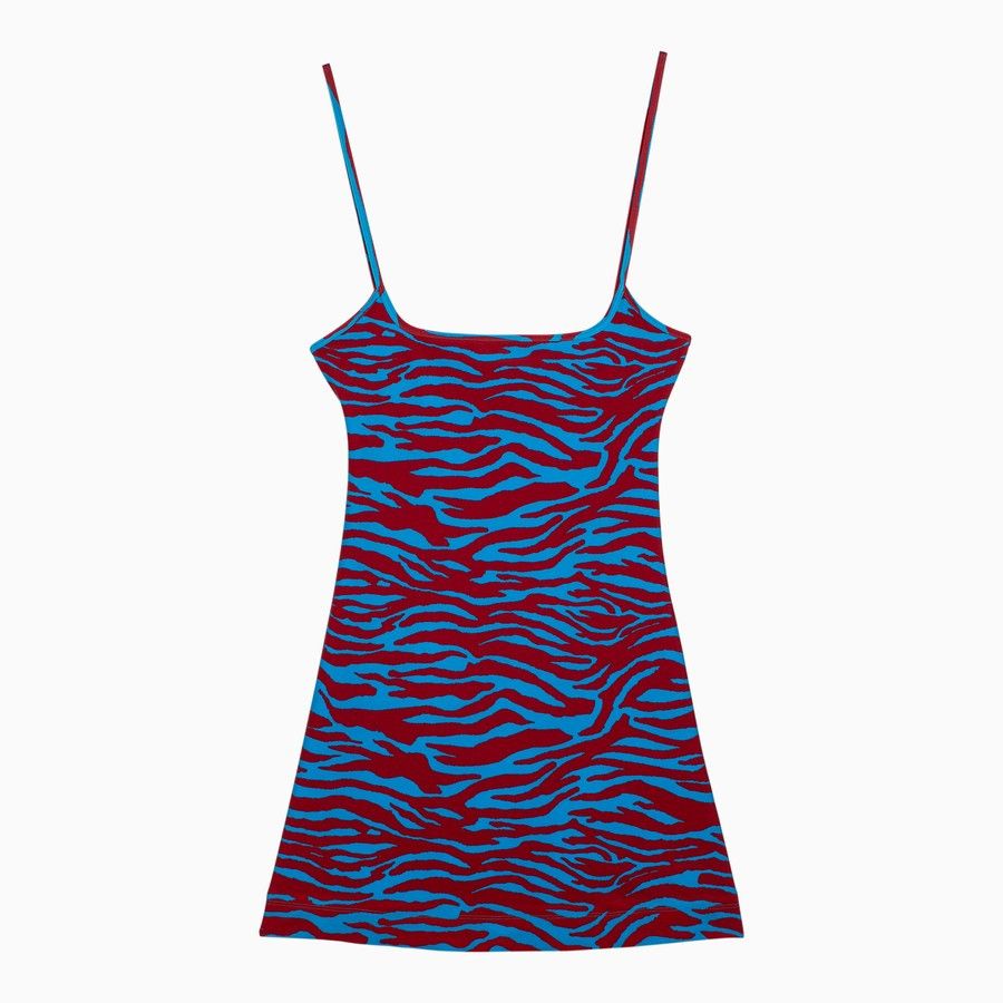 The Attico o1d2blof1024 Zebra Print Cover-Up in Multicolor Size S / US 4 / IT 40 - 1 Thumbnail
