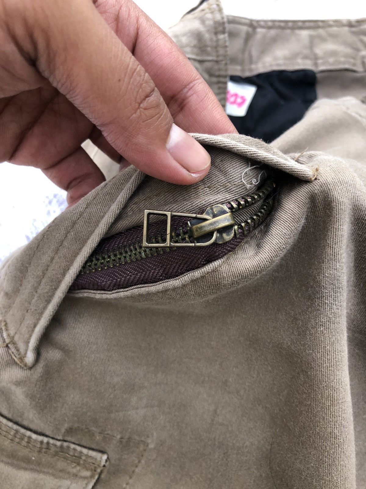 Designer × semanticdesign Japanese y2k SemanticDesign Cargo Pants Leg Spring Size US 33 - 13 Thumbnail
