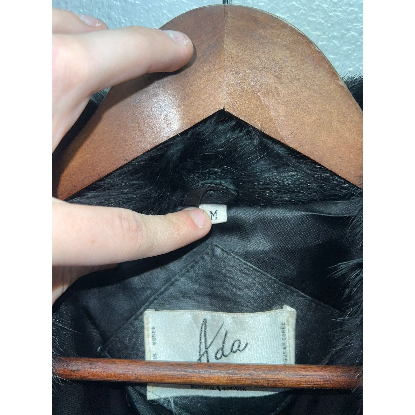 Vintage Vintage Ada Rabbit Fur Coat Black Dyed Montreal VTG Medium Size M / US 6-8 / IT 42-44 - 8 Thumbnail