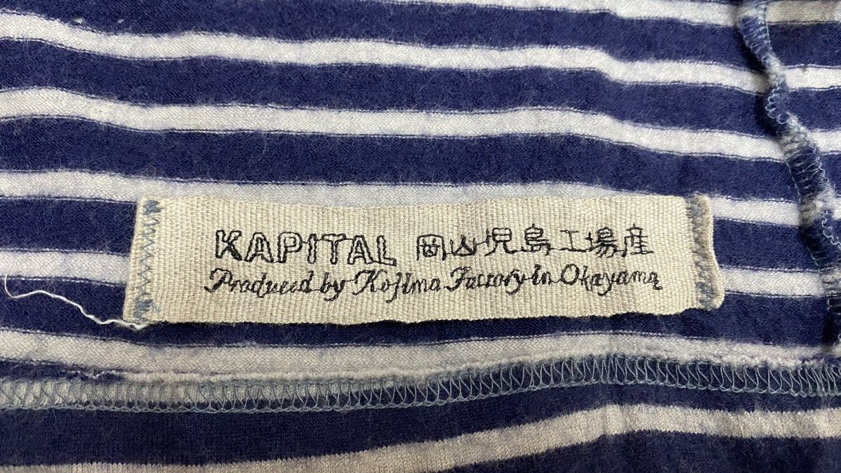 Kapital Kountry Vintage Kapital Distressed Striped Wool Dress Size ONE SIZE - 17 Thumbnail