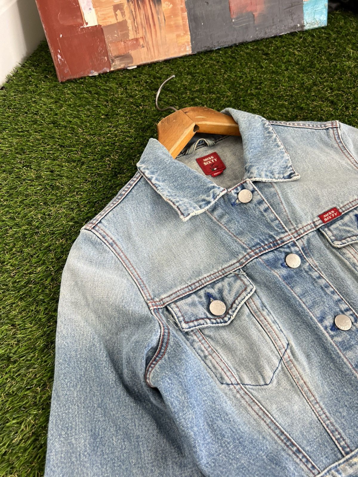 Miss Sixty Vintage miss sixty 00s denim trucker jacket Size S / US 4 / IT 40 - 2 Thumbnail