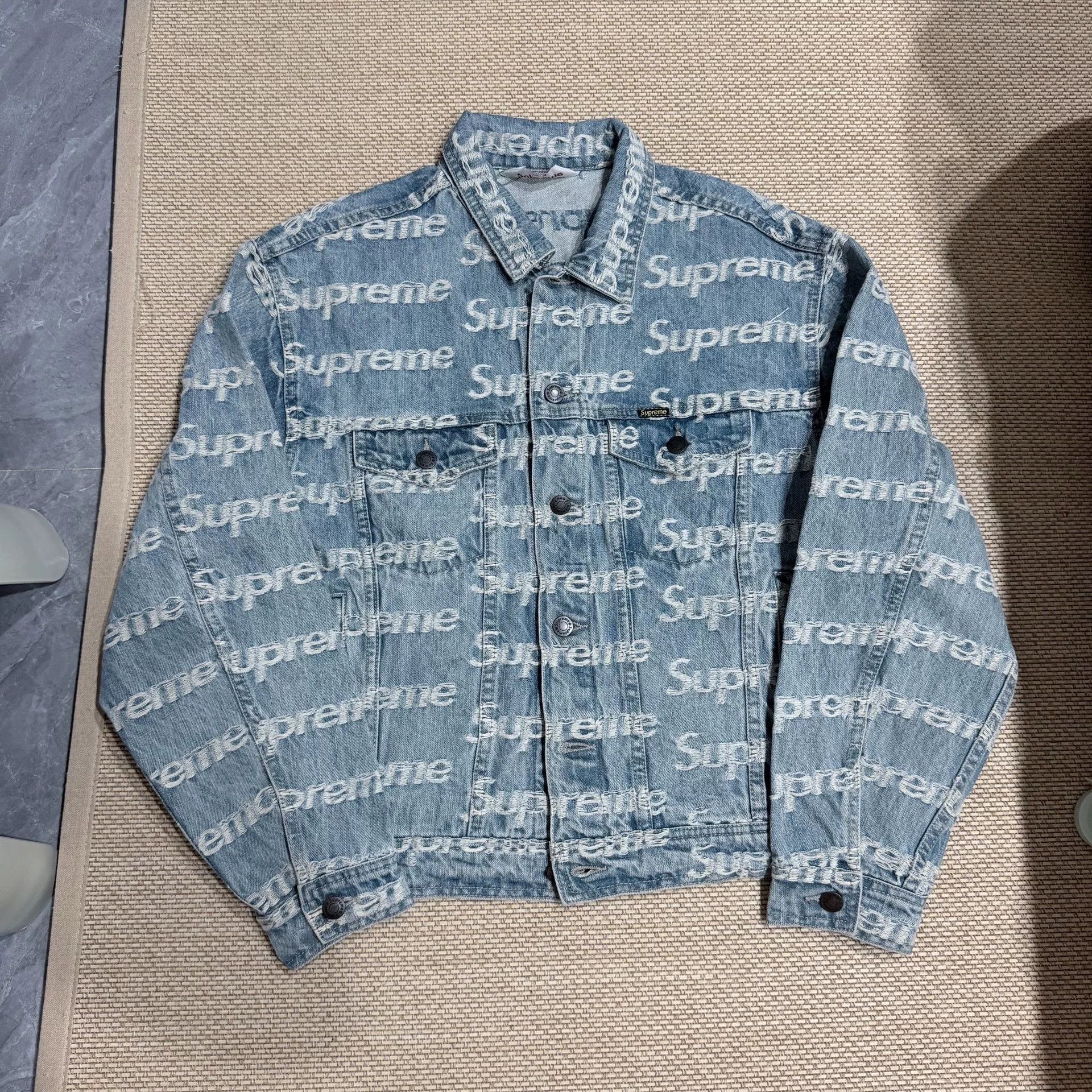 Supreme Supreme Aerial Tapestry Harrington jacket | Grailed