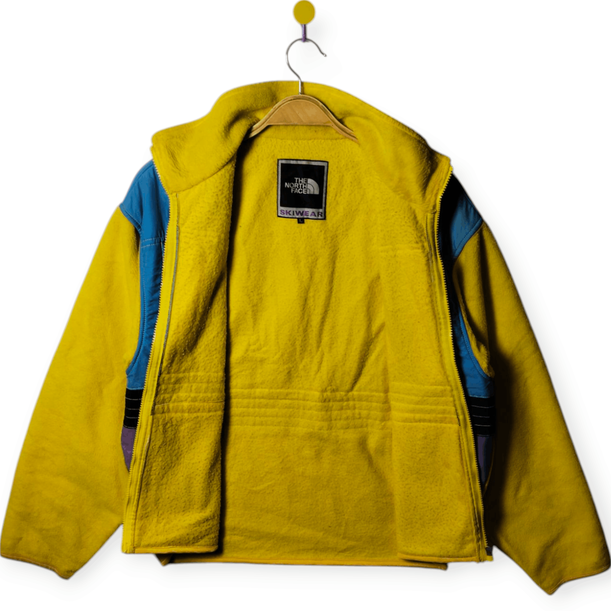 The North Face × Vintage Vtg 90s The North Face Ski Wear Fleece Jacket - 0023 Size US L / EU 52-54 / 3 - 3 Thumbnail