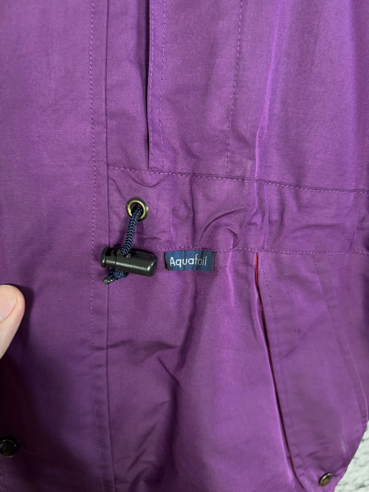 Berghaus Berghaus Aquafoil Vintage Jacket Windbreaker Purple Size M Size US M / EU 48-50 / 2 - 7 Thumbnail