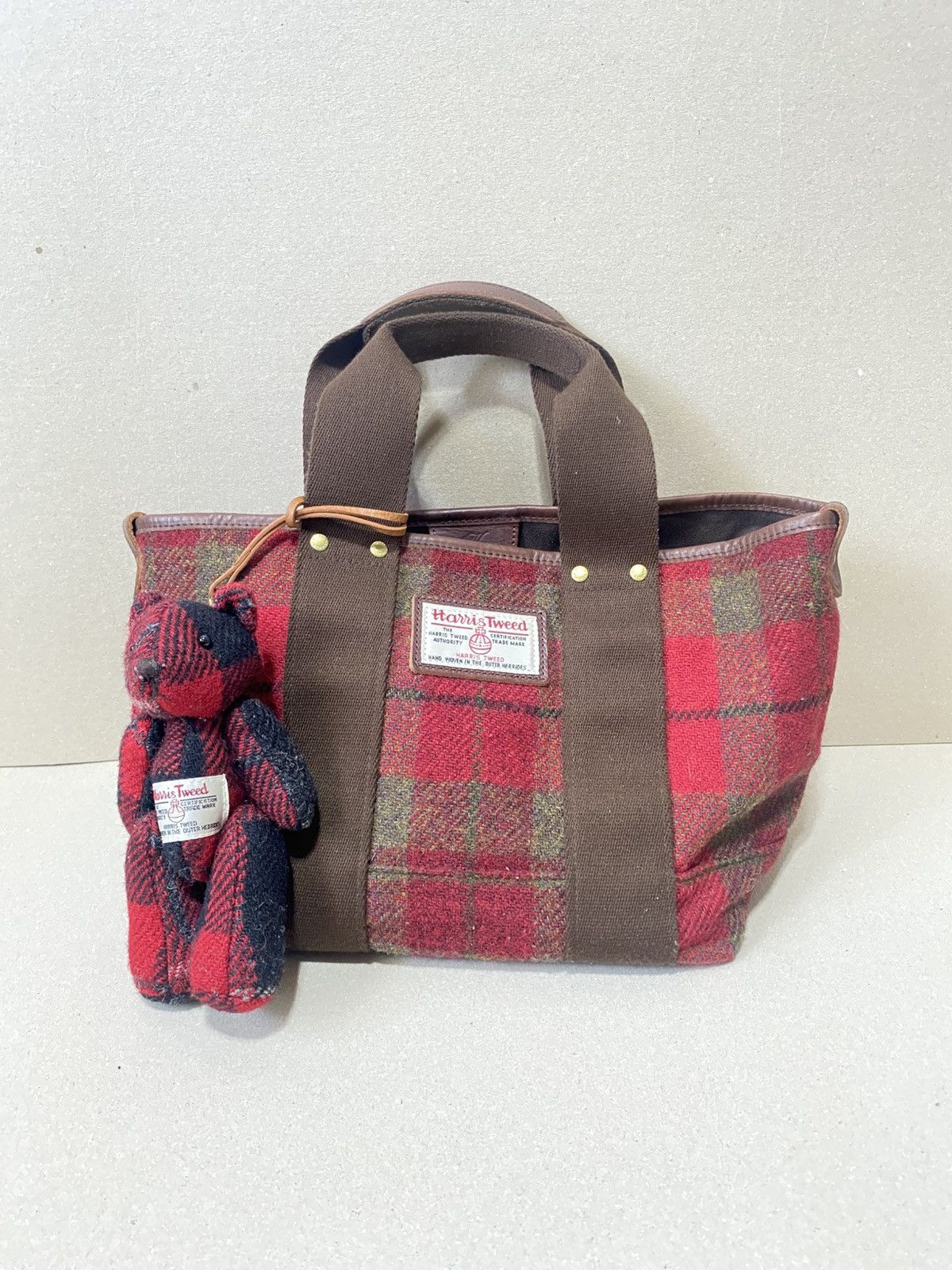 Harris Tweed × Vintage Harris Tweed Wool shoulder bag Size ONE SIZE - 1 Thumbnail