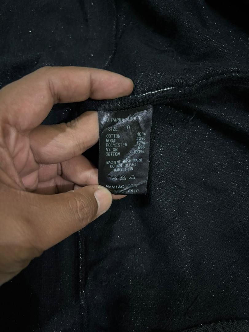 If Six Was Nine Vtg L.G.B Parka Bono Blinks Jacket Black Fashion Design Size US XS / EU 42 / 0 - 14 Thumbnail
