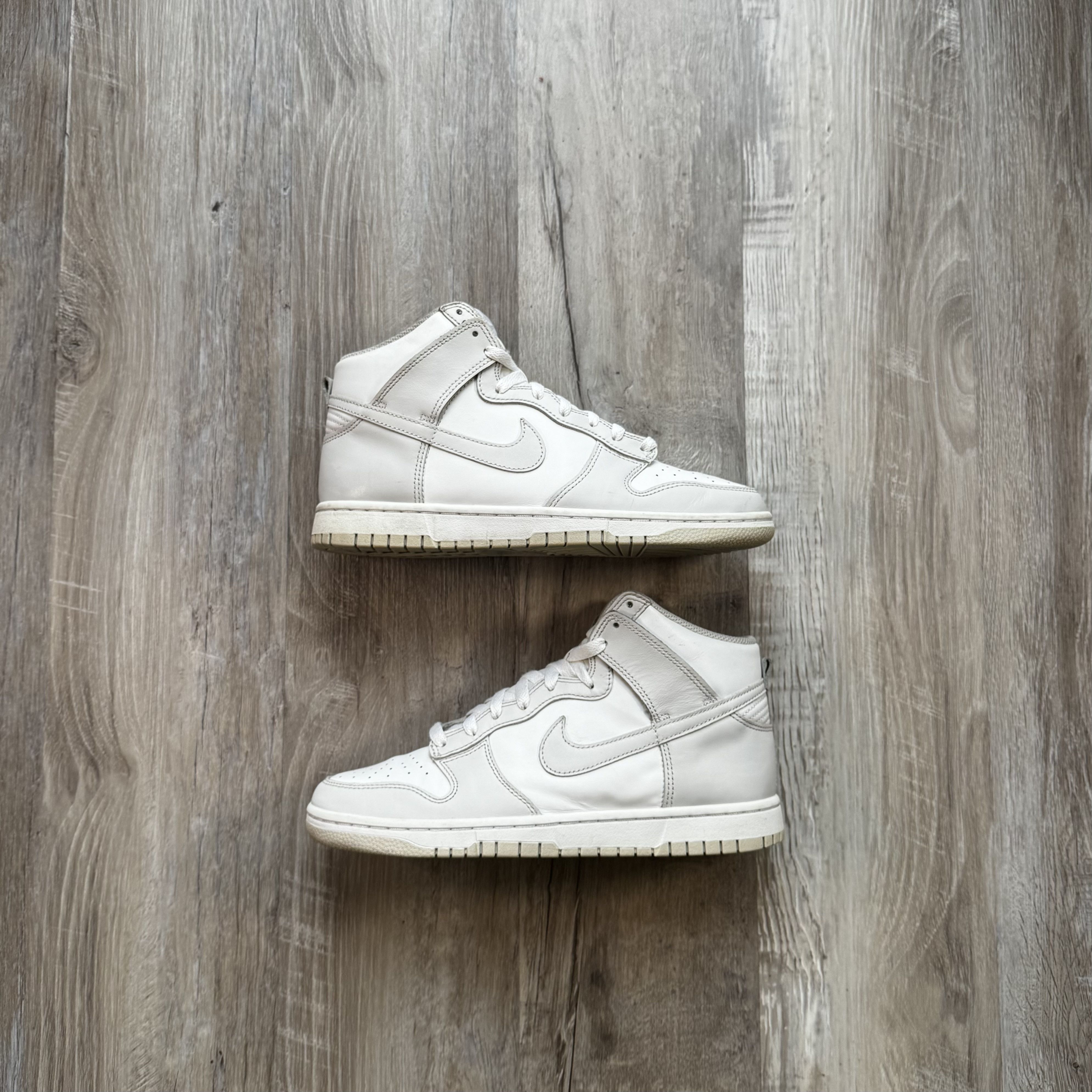 image of Nike • Dunk High Retro "2021 White/vast Grey" (8.5M) Shoes, Men's