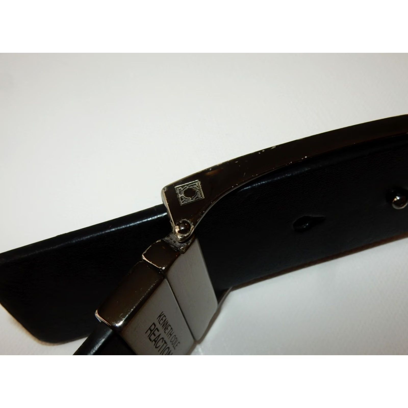 Kenneth Cole Kenneth Cole Belt Men Brown Leather 38 Size 38 - 7 Thumbnail