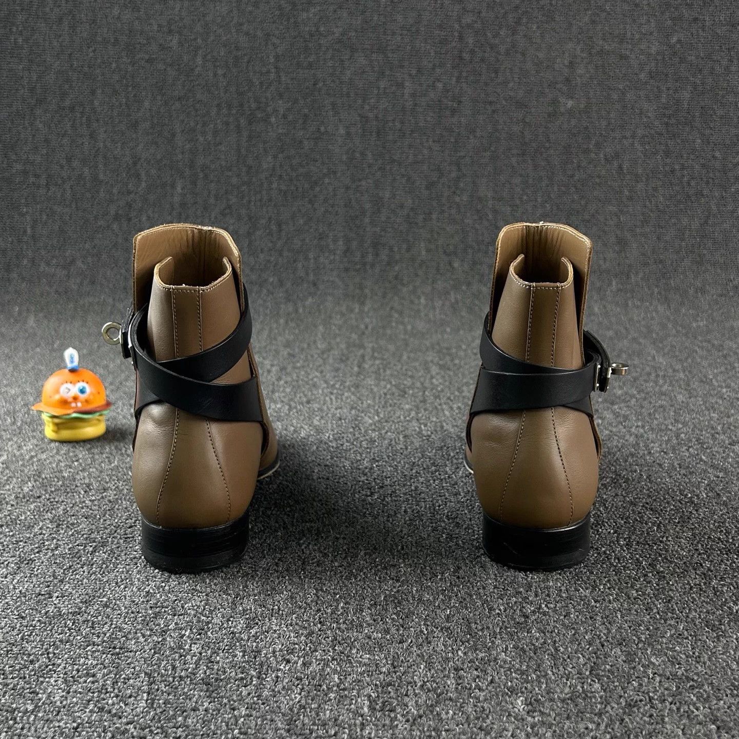 Hermes Hermes brown short boots EU36 Kelly lock Size US 5 / IT 35 - 5 Thumbnail