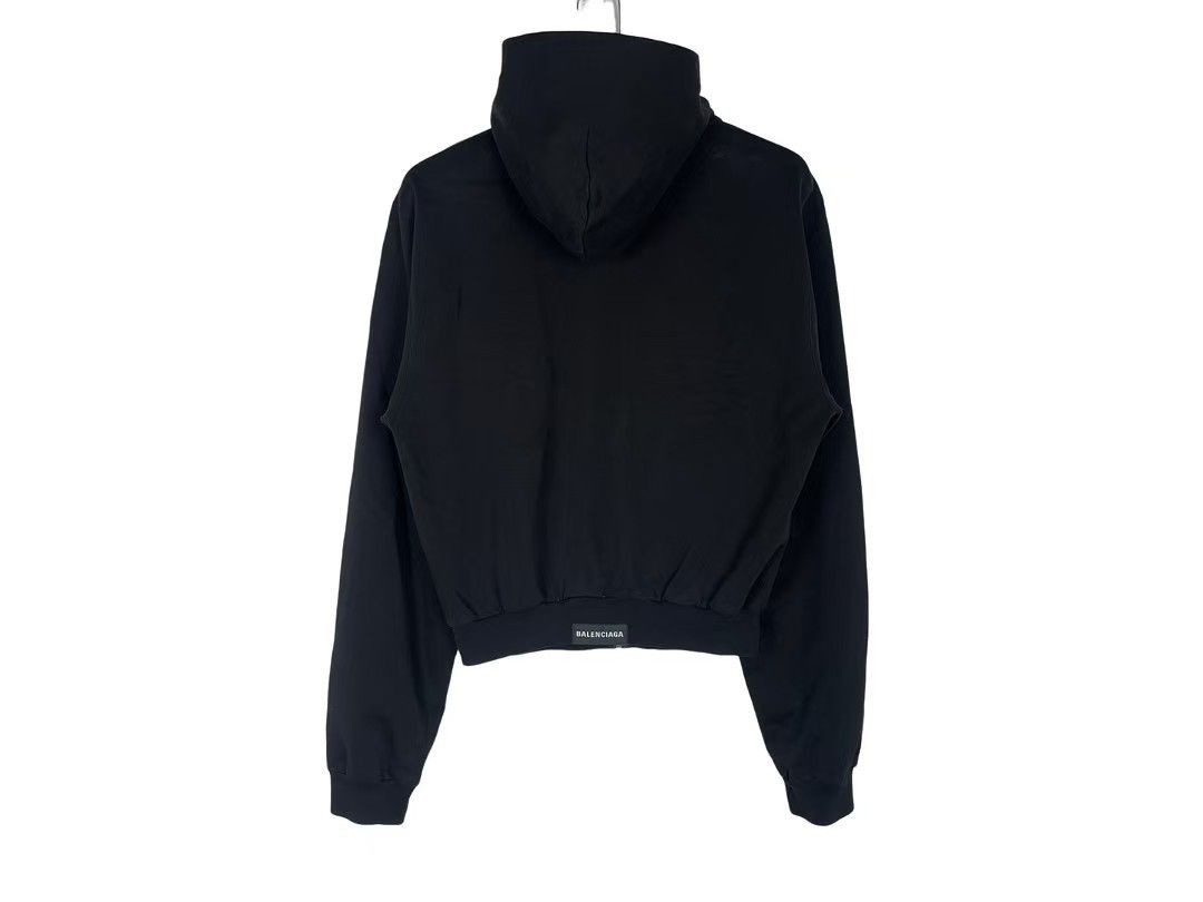 Balenciaga Balenciaga Tab Zip-Up Hoodie Size US S / EU 44-46 / 1 - 2 Thumbnail