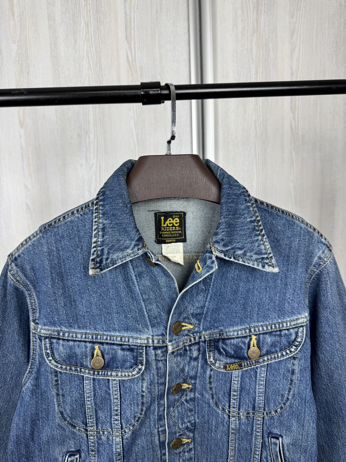 Lee LEE RIDERS EDWIN JAPAN COLAB DENIM TRUCKER JACKET SANFORIZED Size US M / EU 48-50 / 2 - 5 Thumbnail