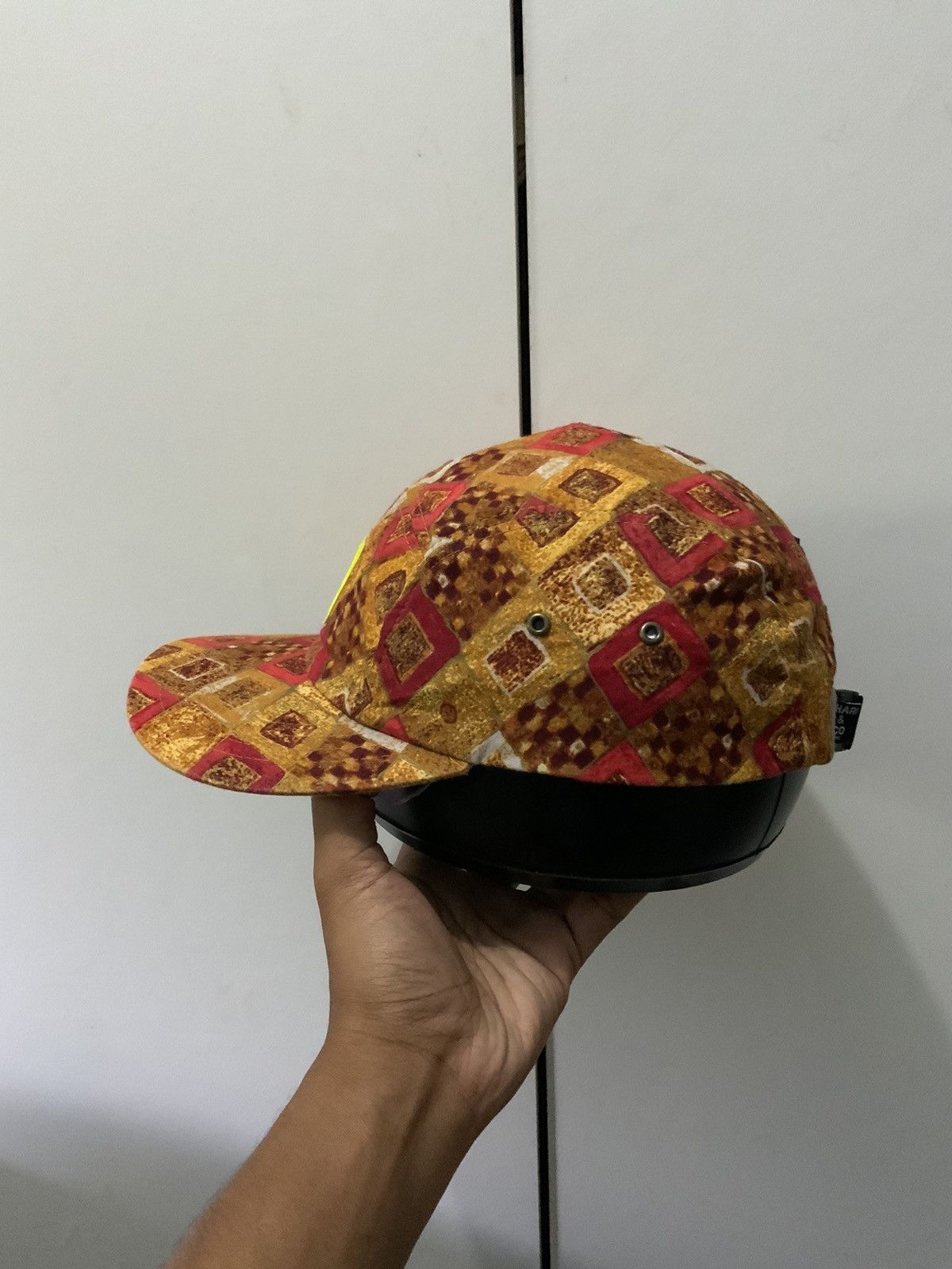 Japanese Brand Chari & Co Authentic Garment Batik 5 Panel Hat Size ONE SIZE - 2 Thumbnail