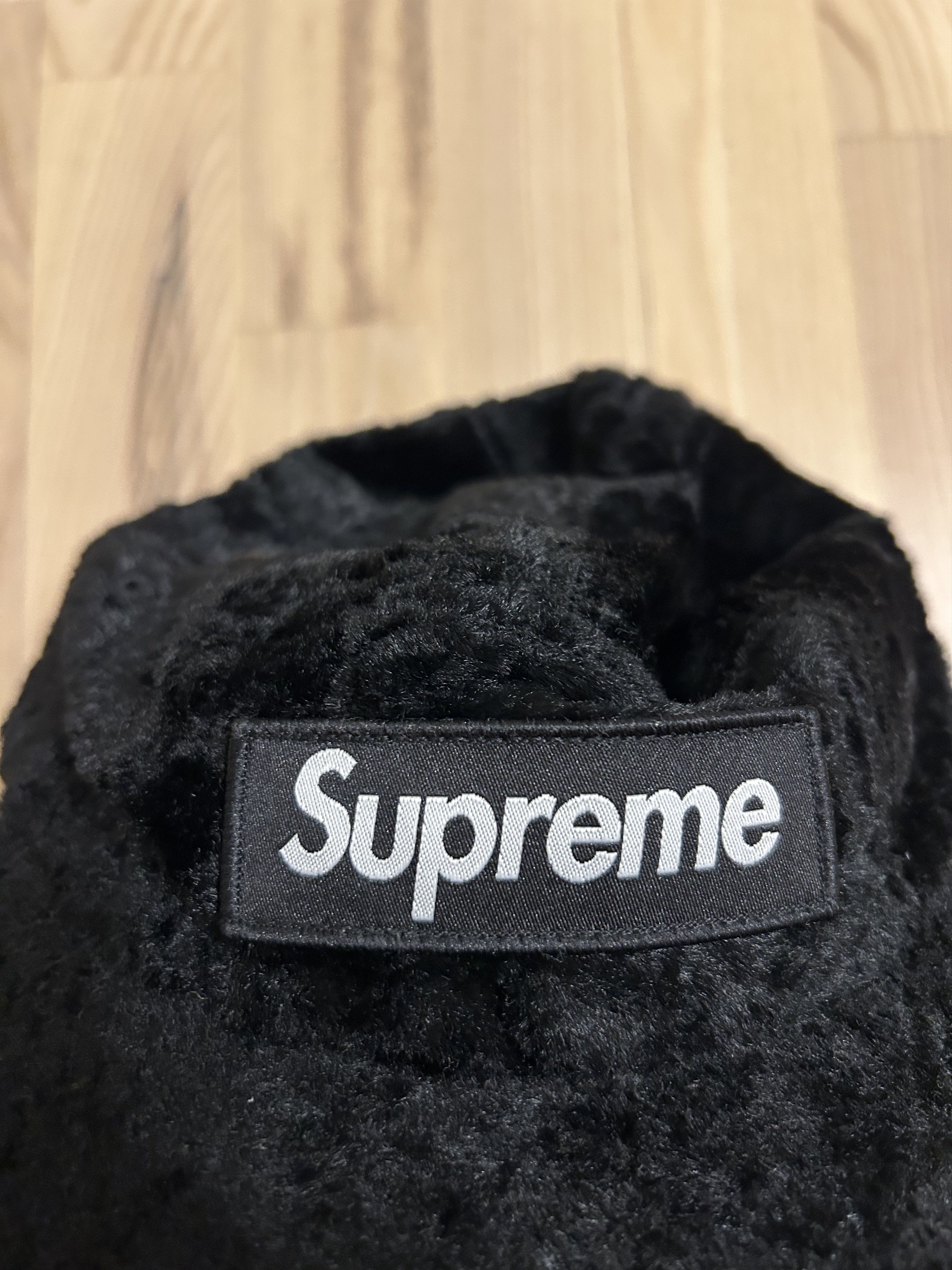 GOODENOUGH × Supreme Supreme Goodenough Crushed Rayon Camp Cap Black Size ONE SIZE - 4 Thumbnail