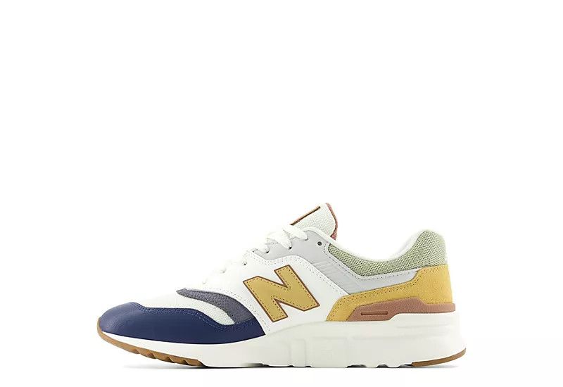New Balance o1w1db10824 997H Sneakers in White/Brown Size US 7.5 / EU 40-41 - 3 Thumbnail