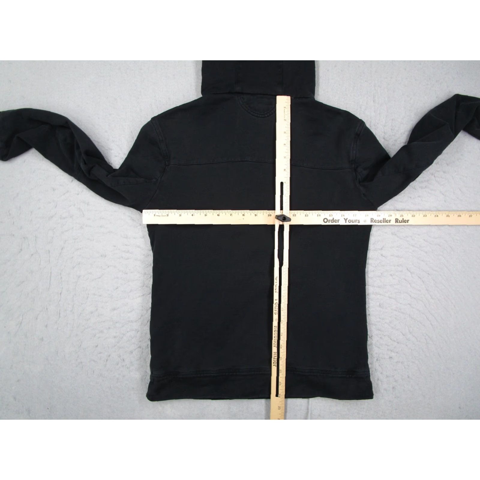 Helmut Lang Helmut Lang Hoodie Mens XS Black High Neck Funnel Hood Zip Pullover Lined Size US XS / EU 42 / 0 - 7 Thumbnail
