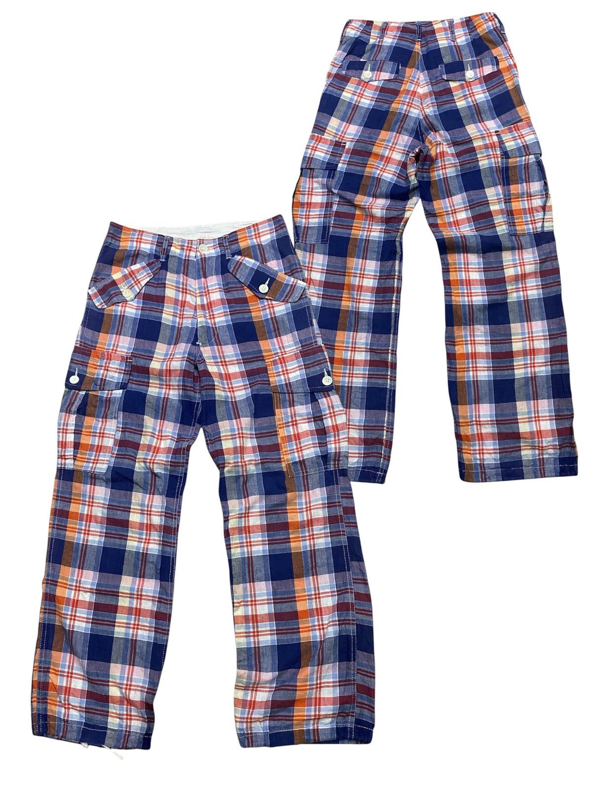 Comme des Garcons × Japanese Brand AD2003 Comme Des Garcons Tricot Cargo Trousers Size 29" - 1 Thumbnail