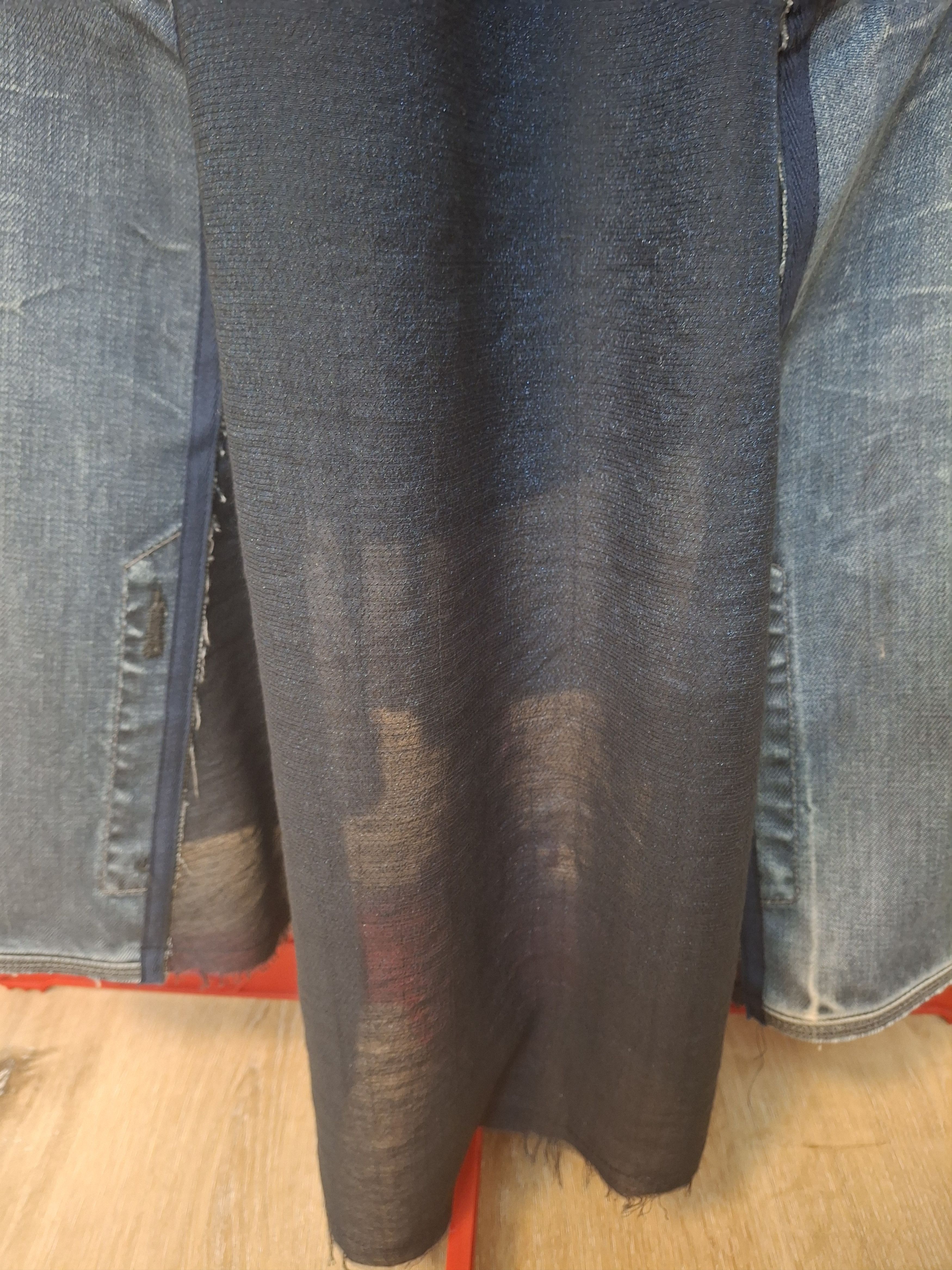 G-Star G-Star RAW Archive Y2K Reworked Denim Maxi Skirt 33" Size 33" - 4 Thumbnail