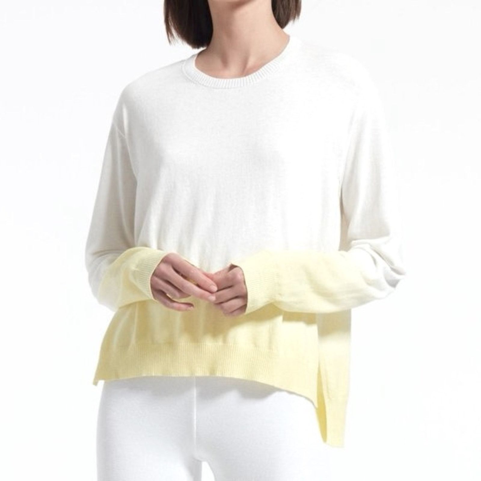 ATM Anthony Thomas Melillo ATM Anthony Thomas Melillo Lemon Drop Sweater XS Size XS / US 0-2 / IT 36-38 - 6 Thumbnail