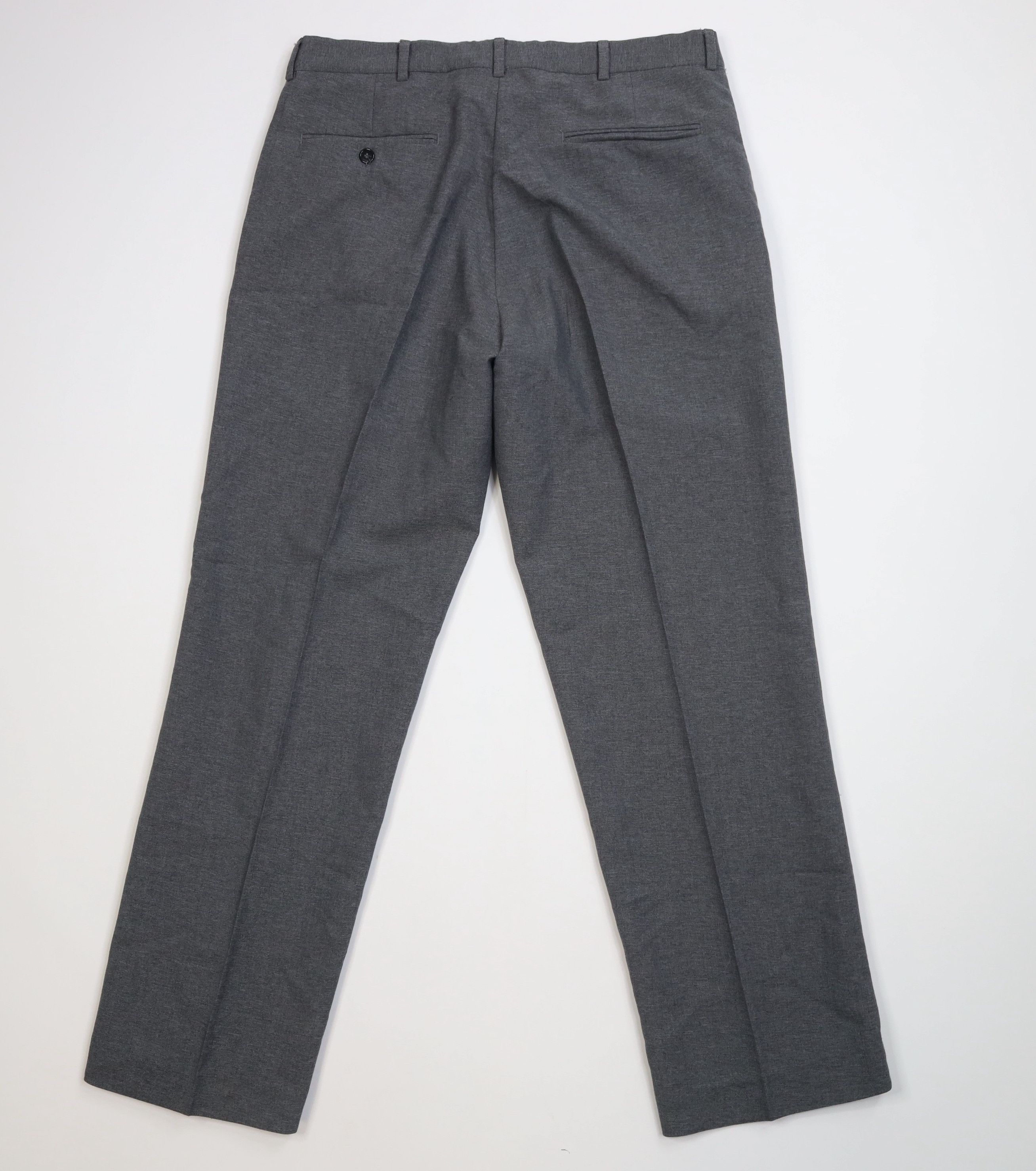 Vintage Vintage 70s Streetwear Knit Wide Leg Chino Pants USA Gray Size US 34 / EU 50 - 9 Thumbnail