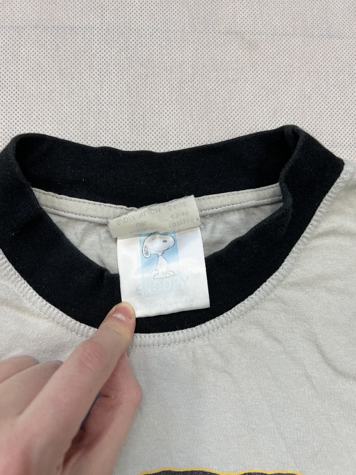 Peanuts × Vintage Baggy Tshirt Peanuts Security Staff Vintage 90’s Size US XL / EU 56 / 4 - 3 Thumbnail