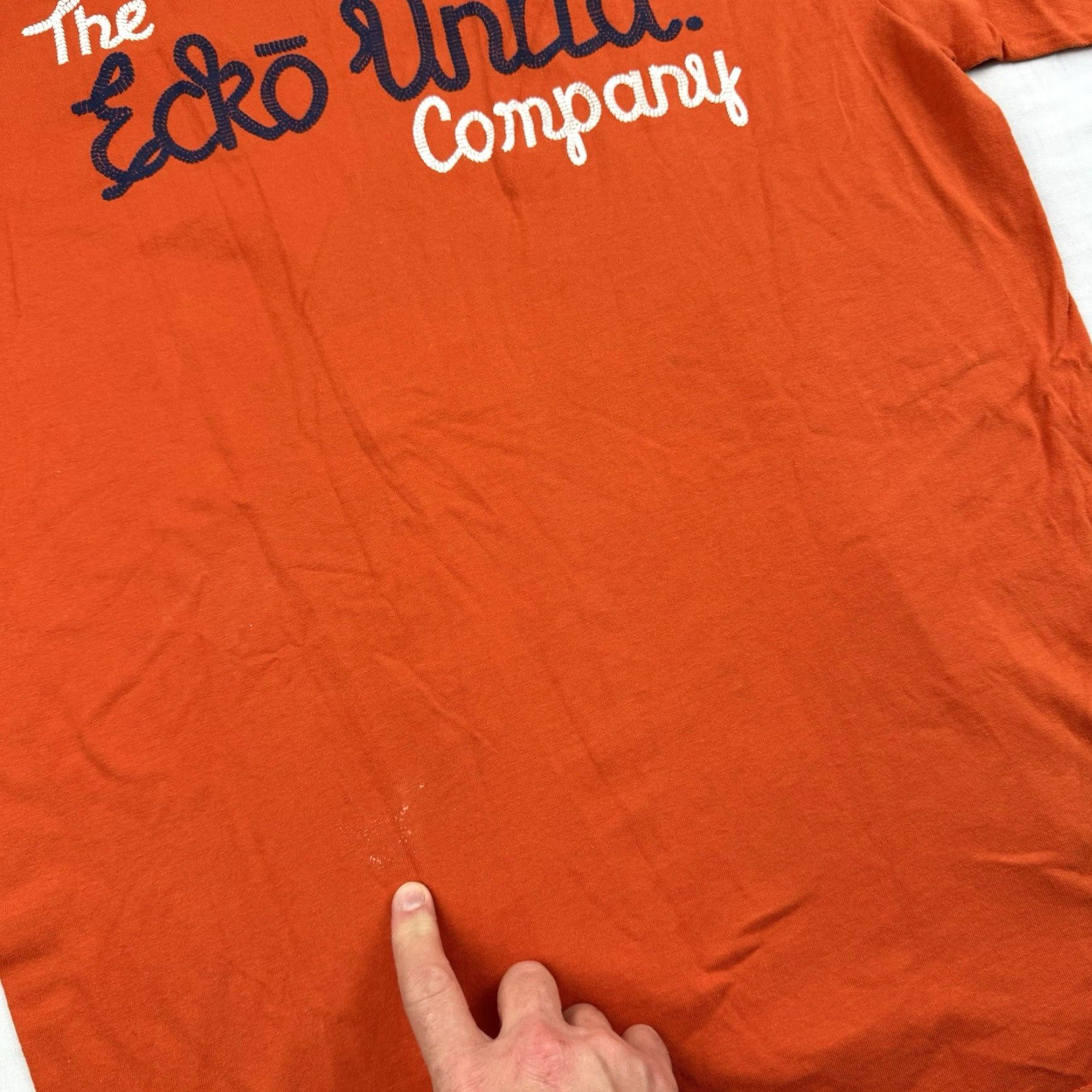 Ecko Unltd. VINTAGE Ecko Unltd T-Shirt Adult XL Orange Baggy Relaxed Hipster Punk Y2K Grunge Mens Size US XL / EU 56 / 4 - 7 Thumbnail