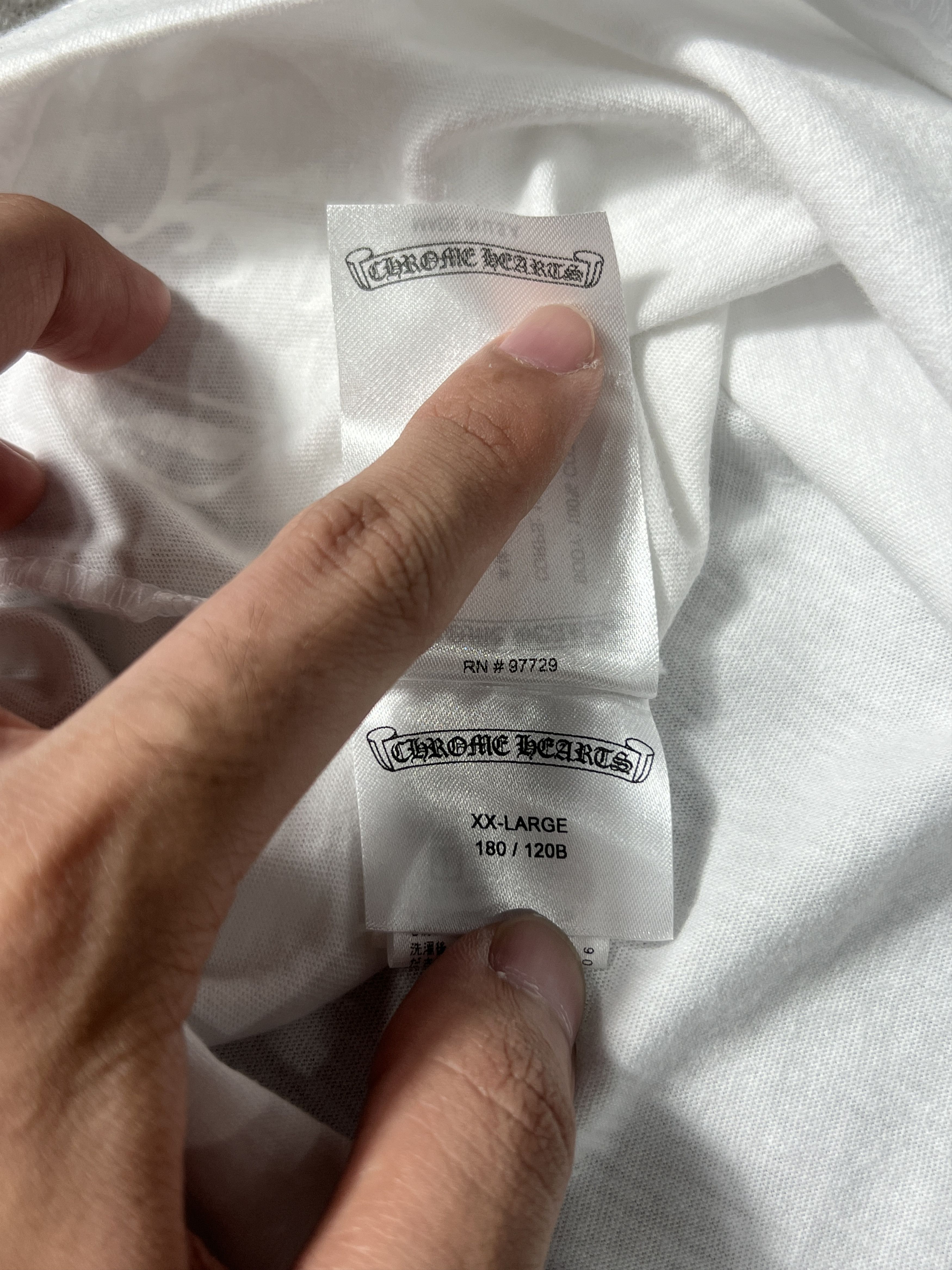 Chrome Hearts Chrome Hearts Osaka Pocket Tee White Size XXL Size US XXL / EU 58 / 5 - 5 Thumbnail