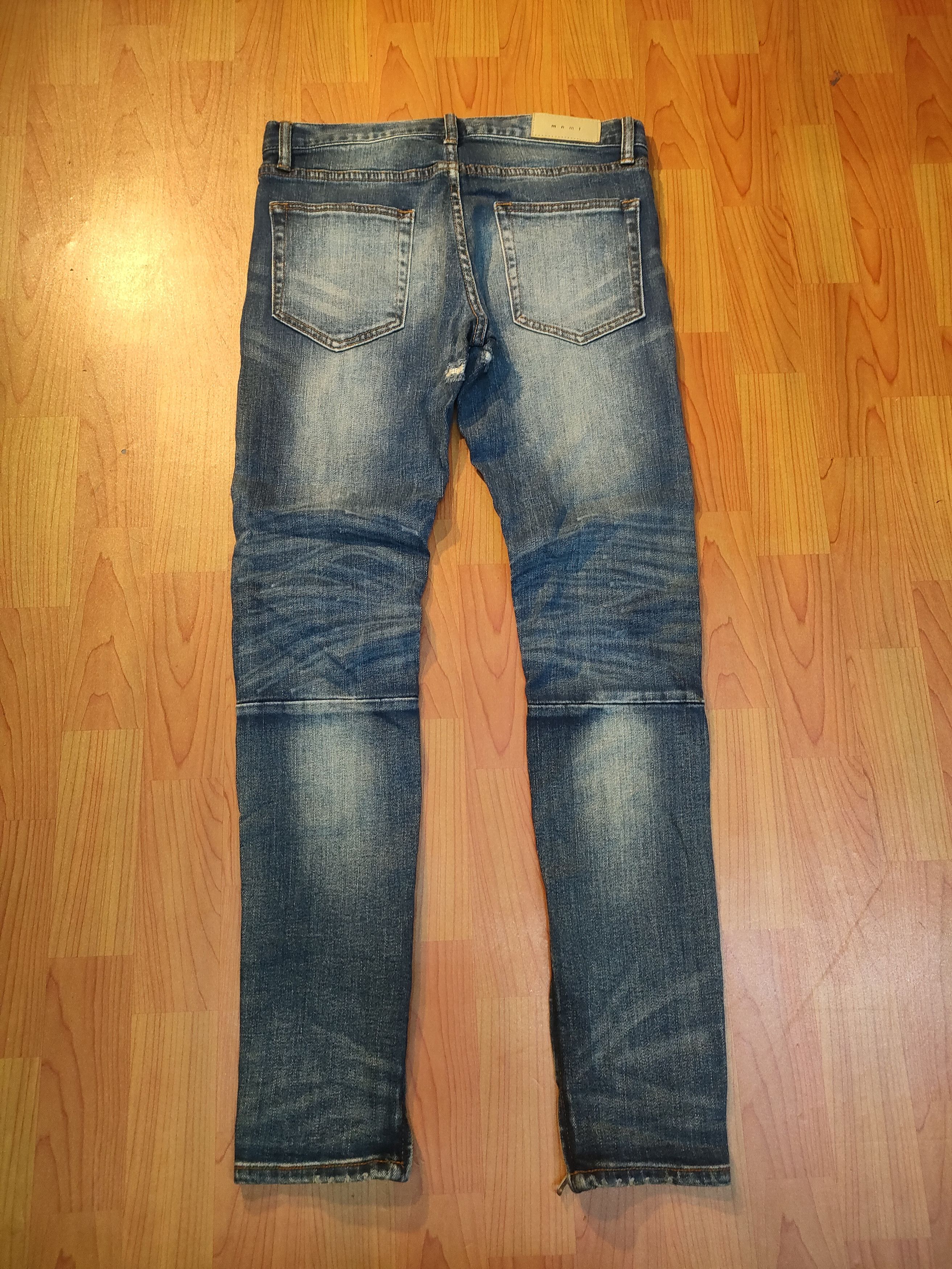 Japanese Brand × MNML MNML Designer Slim Jeans Size US 32 / EU 48 - 4 Thumbnail