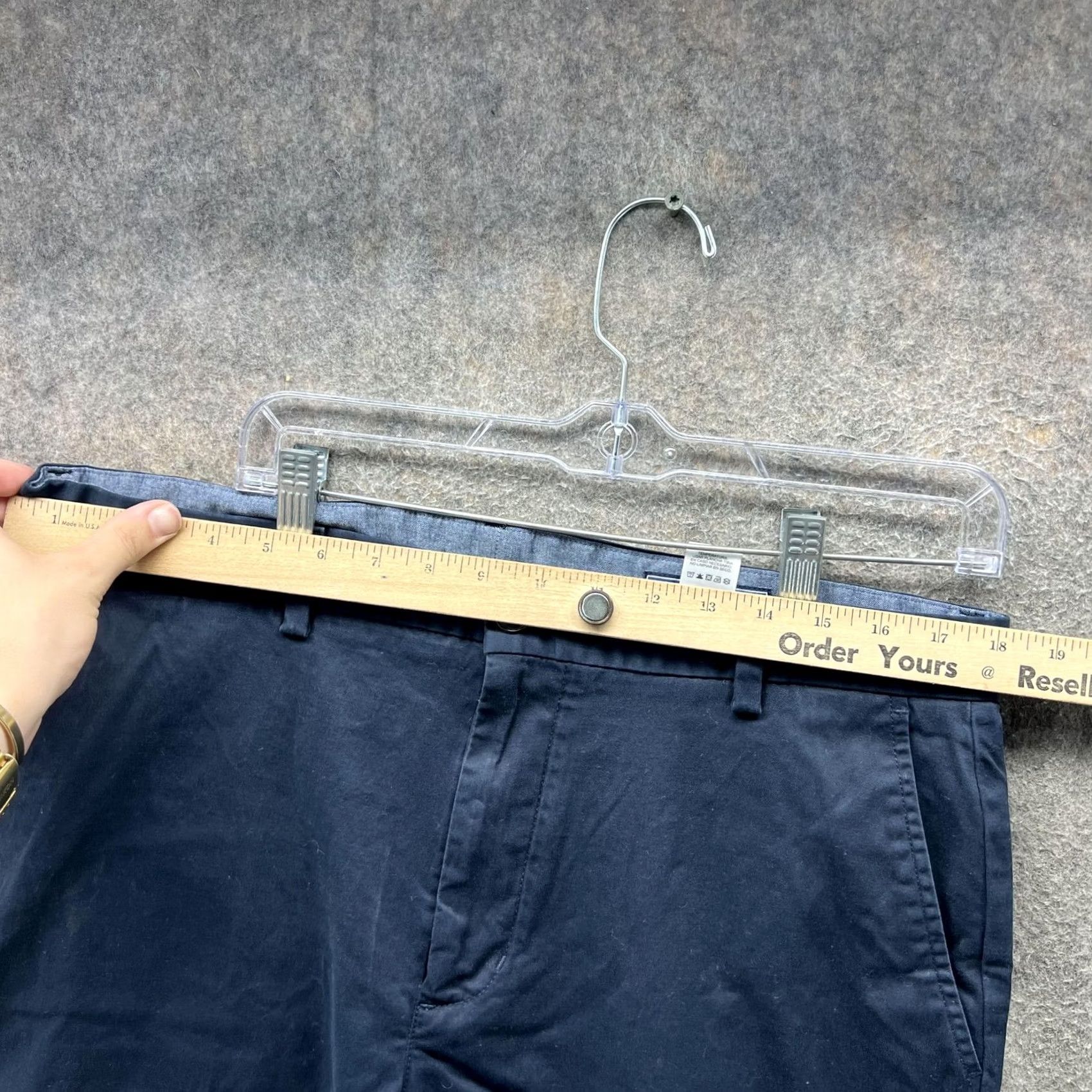 Vineyard Vines Vineyard Vines Shorts Mens 35 Navy Stretch Chino Flat Front Casual Size US 35 - 7 Thumbnail