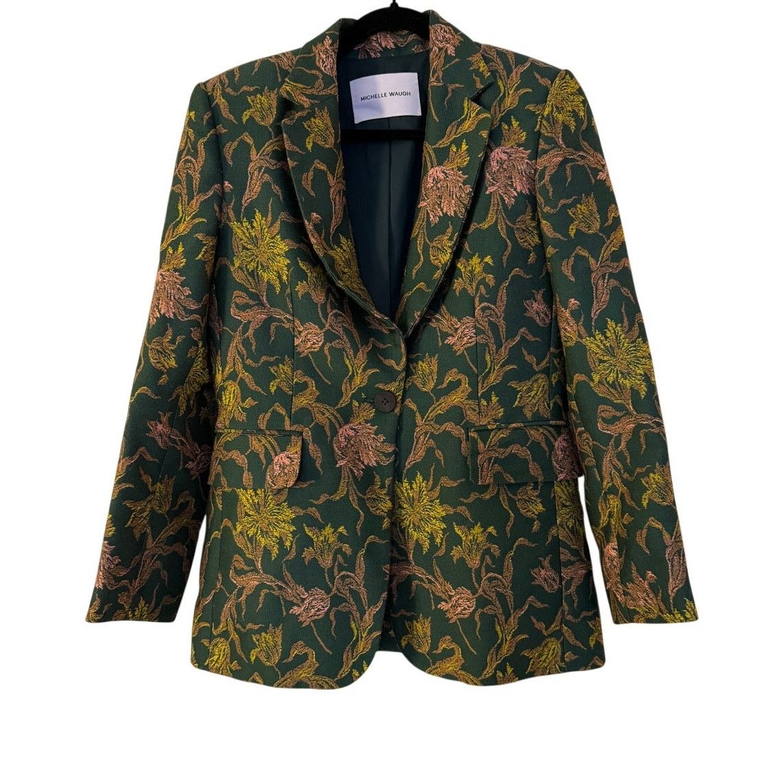 Other Michelle Waugh Women's The Dixie Jacquard Blazer Size S / US 4 / IT 40 - 1 Thumbnail