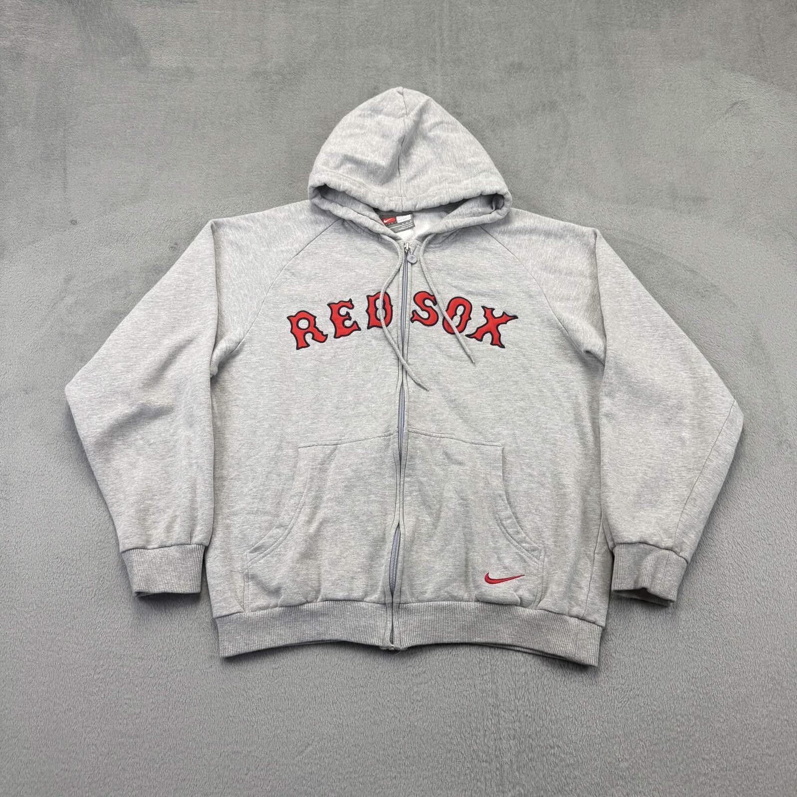 Nike Nike Team MLB Boston Red Genuine Merchandise Full-Zip Hoodie Size US M / EU 48-50 / 2 - 1 Thumbnail