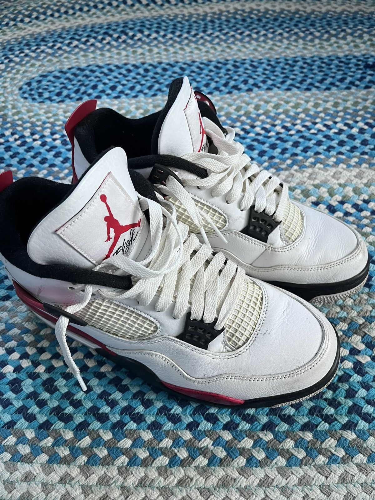 Nike Nike Jordan 4 Red Cement Size US 8.5 / EU 41-42 - 2 Thumbnail