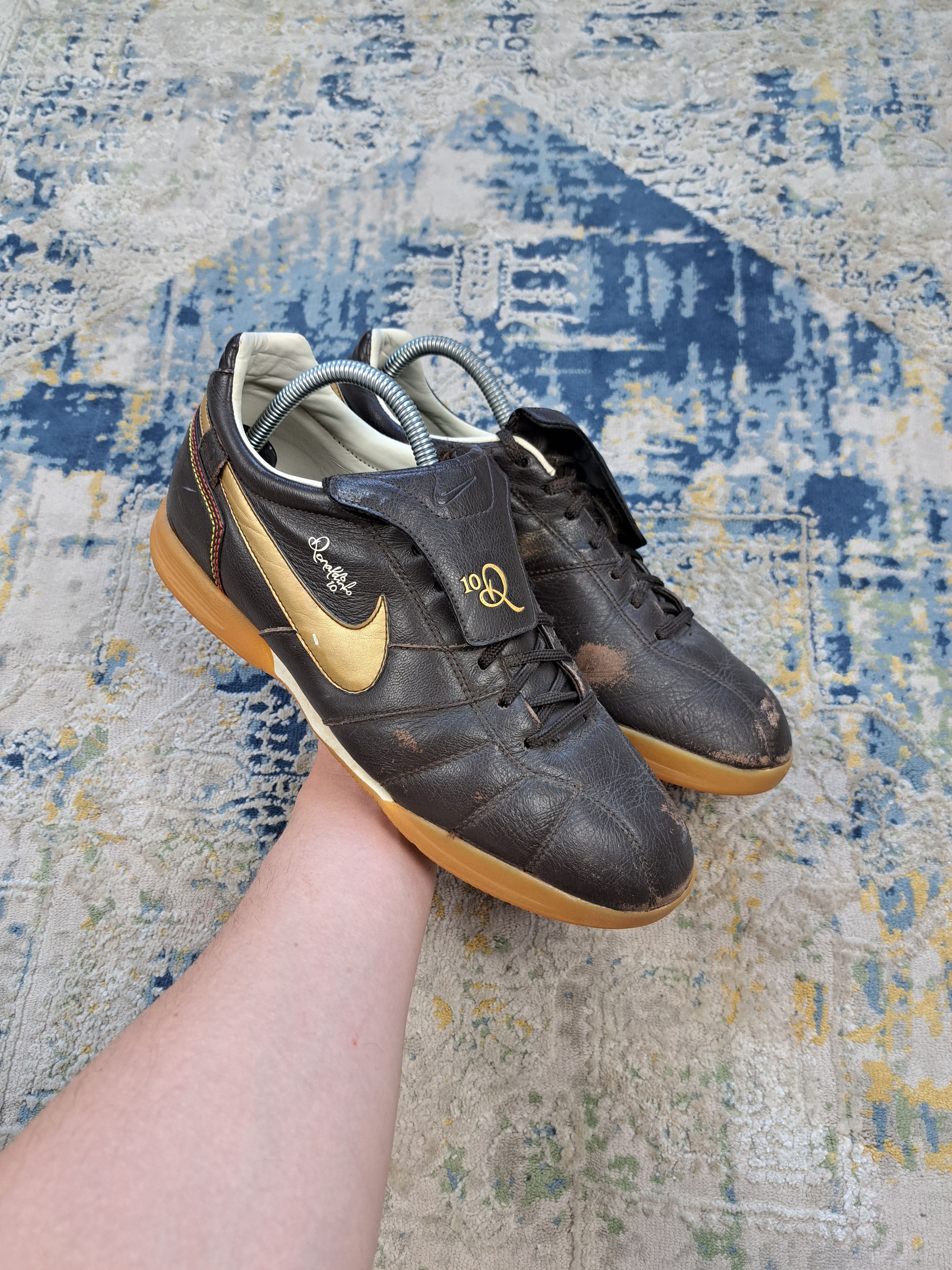 image of Grail x Nike Og 2007 Ronaldinho R10 Nike Tiempo Soccer Shoes Blokecore in Brown, Men's